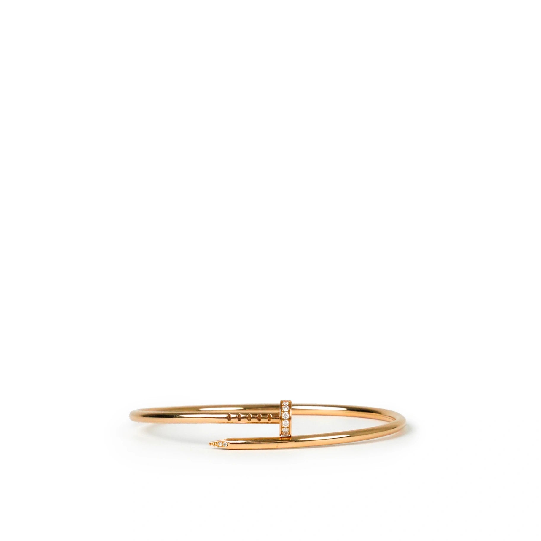 Cartier Juste un clou Bracelet Rose Gold & Diamonds