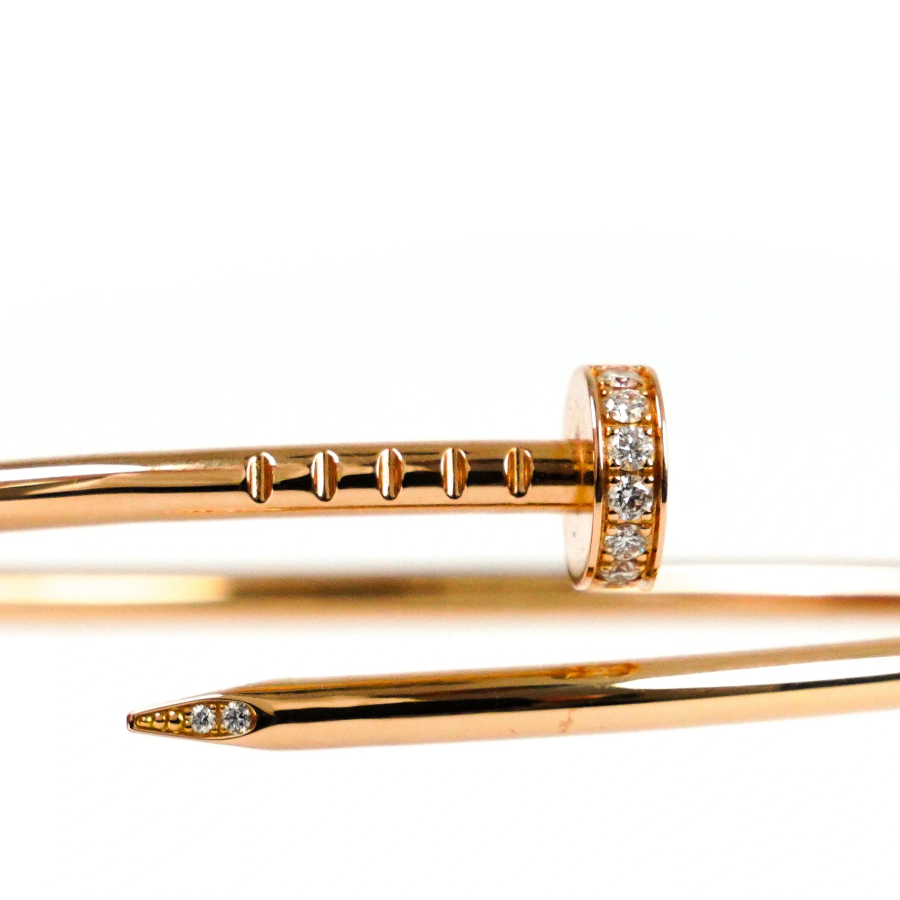 Cartier Juste un clou Bracelet Rose Gold & Diamonds