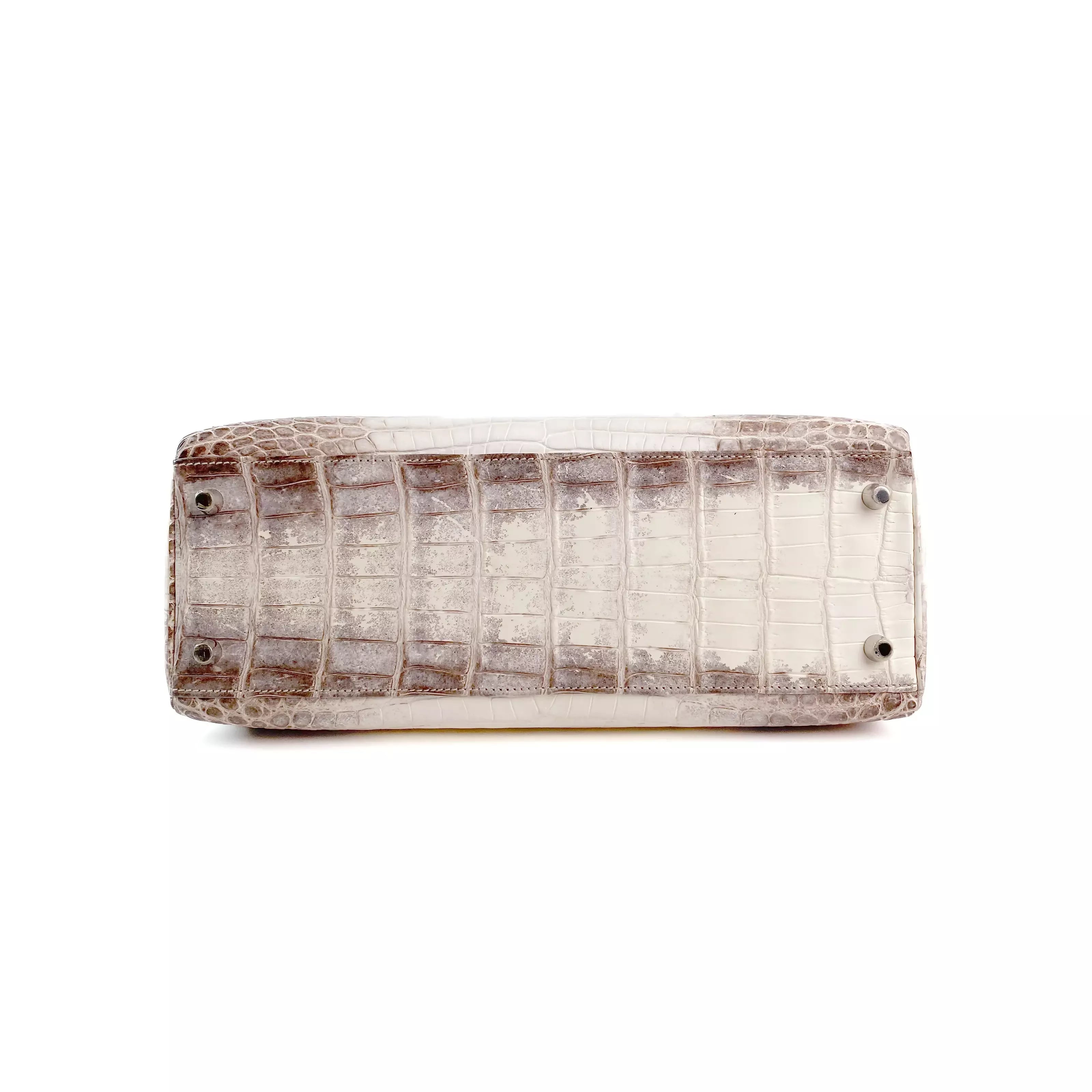 Hermes Kelly 28 Retourne Himalaya Niloticus Croco PHW 6