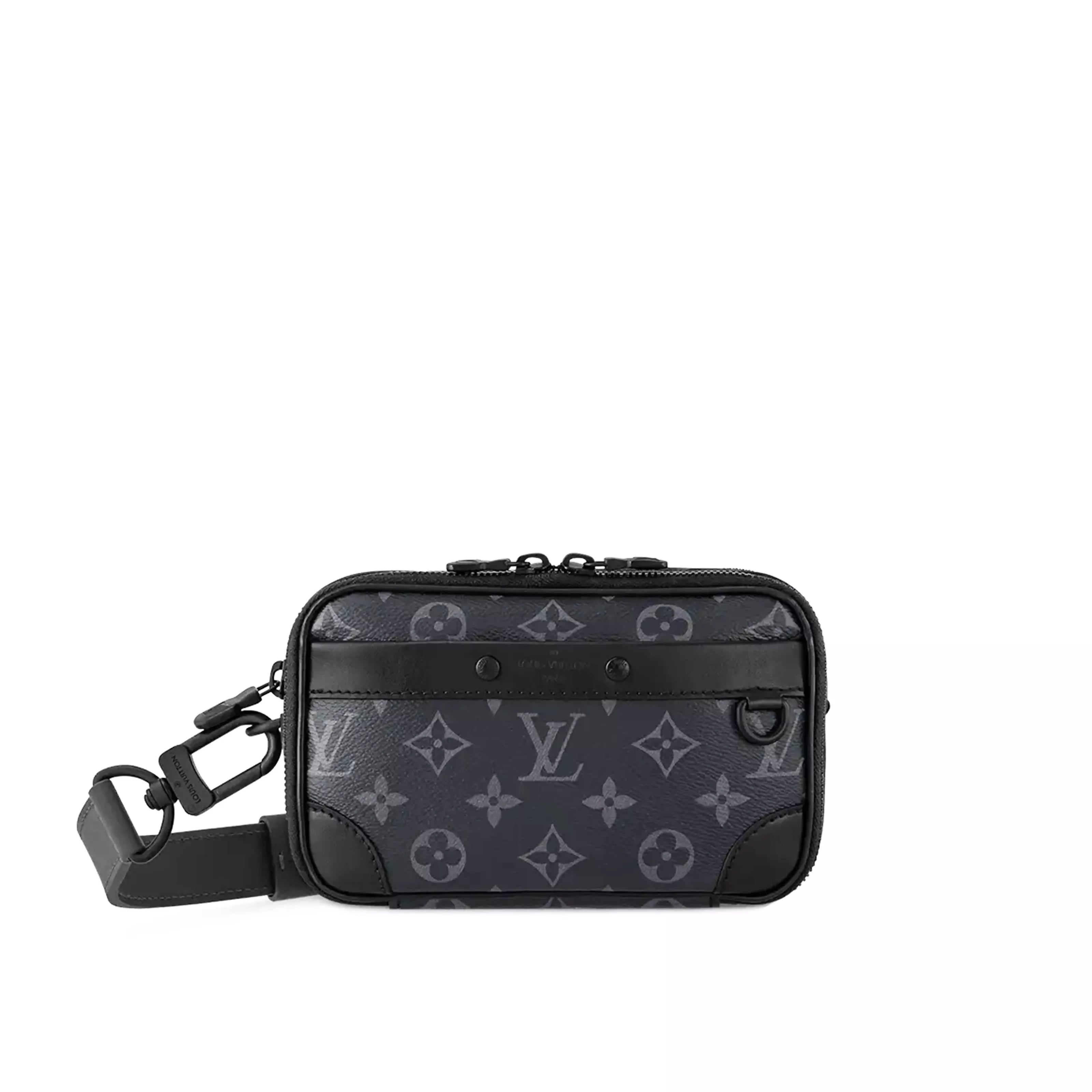 Louis Vuitton Alpha Messenger Bag Monogram Eclipse Black