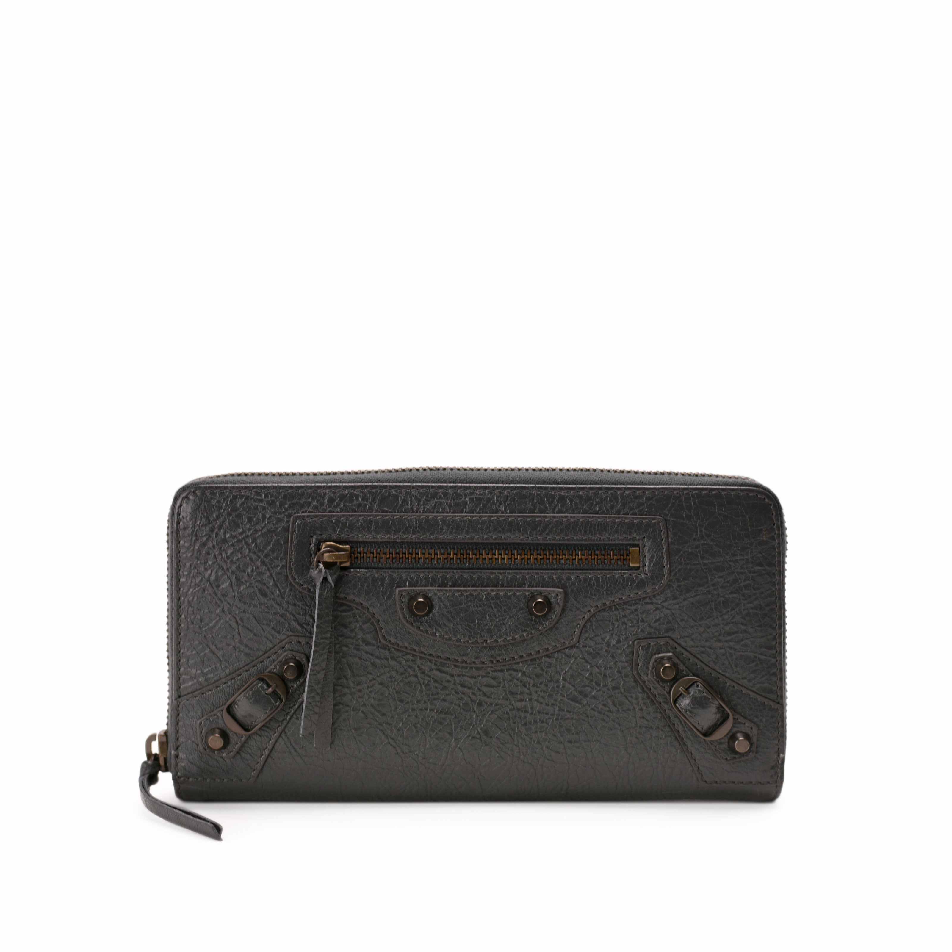 Balenciaga Classic Continental Zip Around Wallet