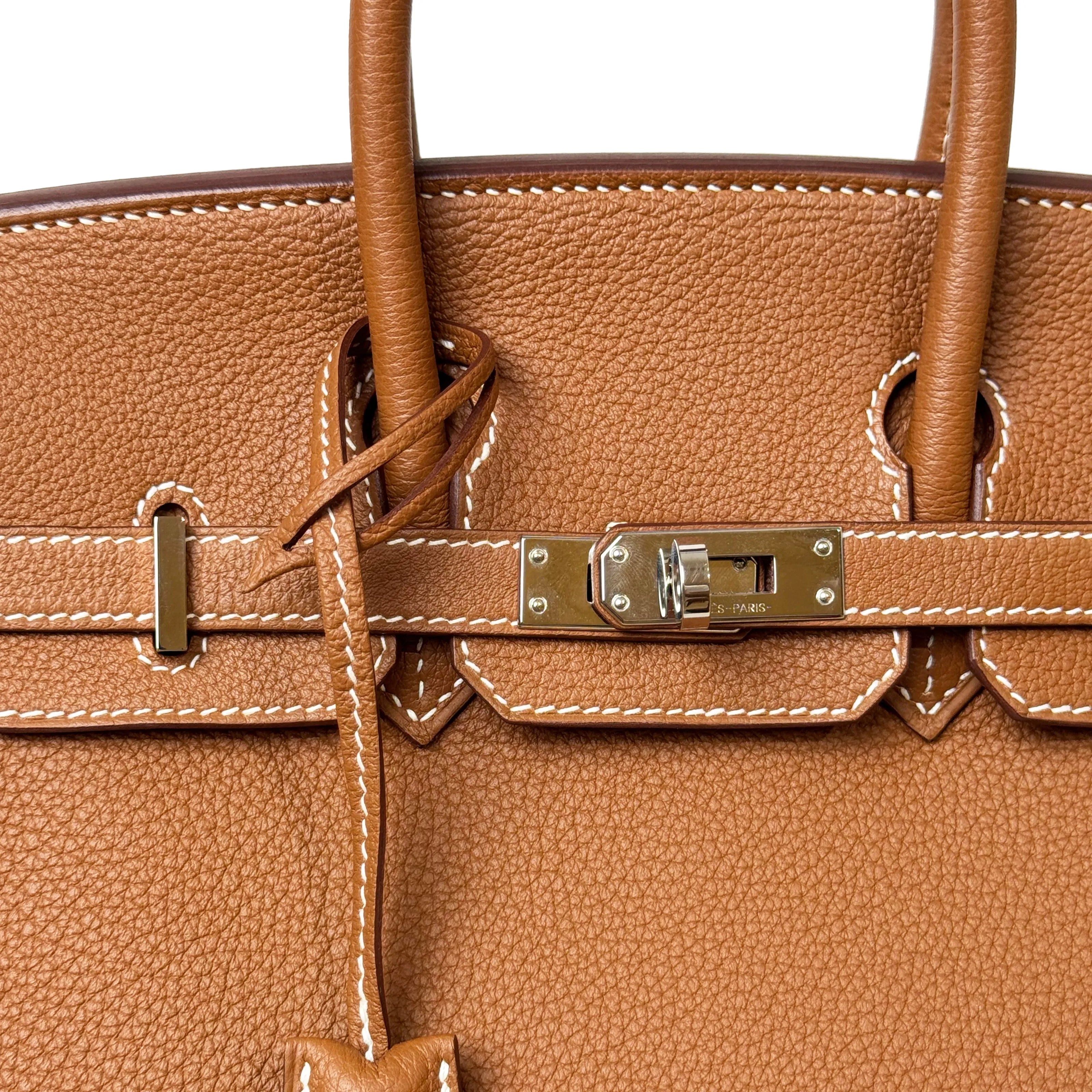 Hermès Birkin 25 Togo Gold PHW
