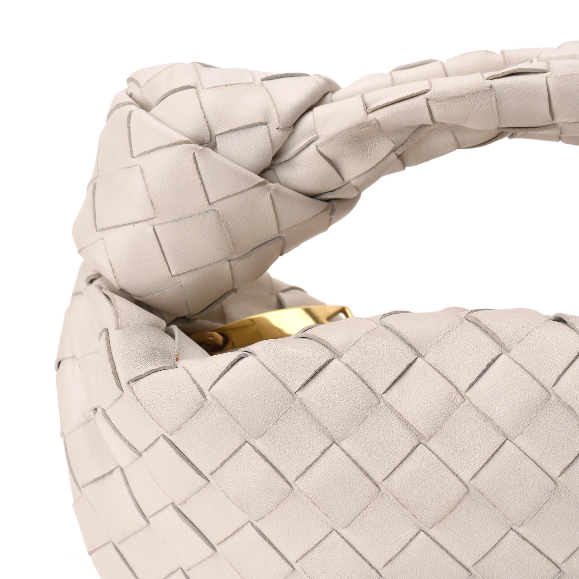 Bottega Veneta Mini Jodie Off-White