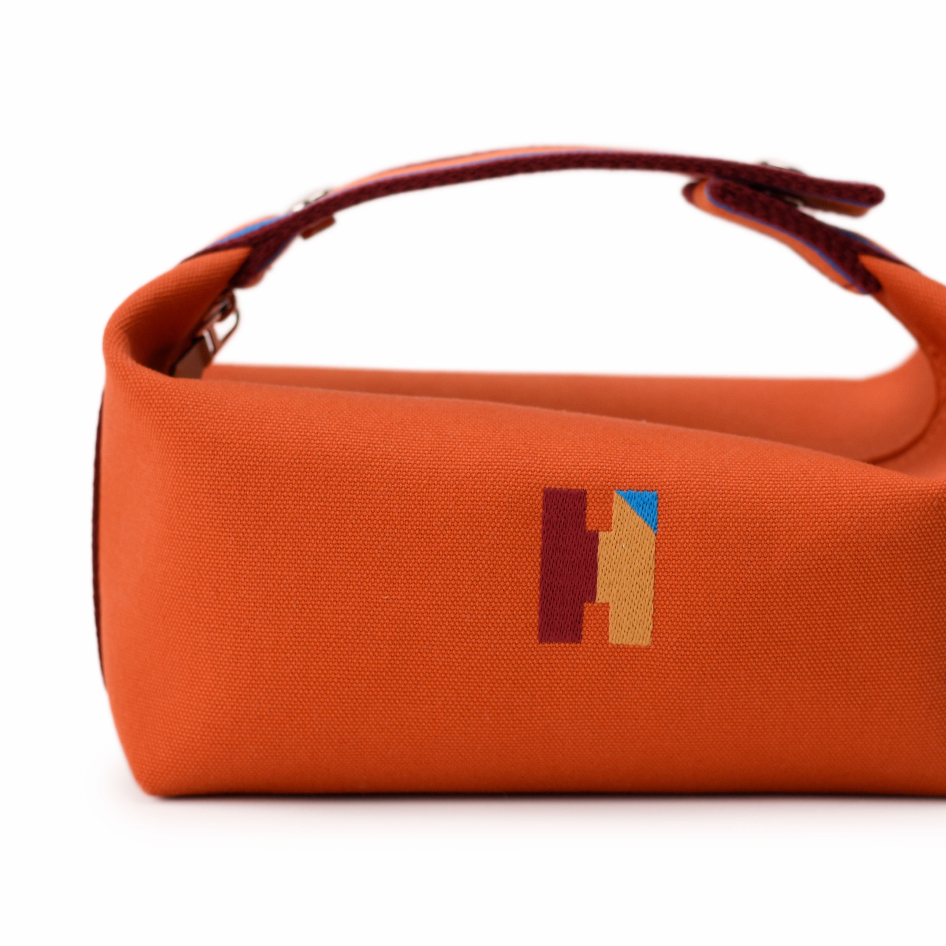 Hermès Bride-a-Brac Case Small Orange Feu