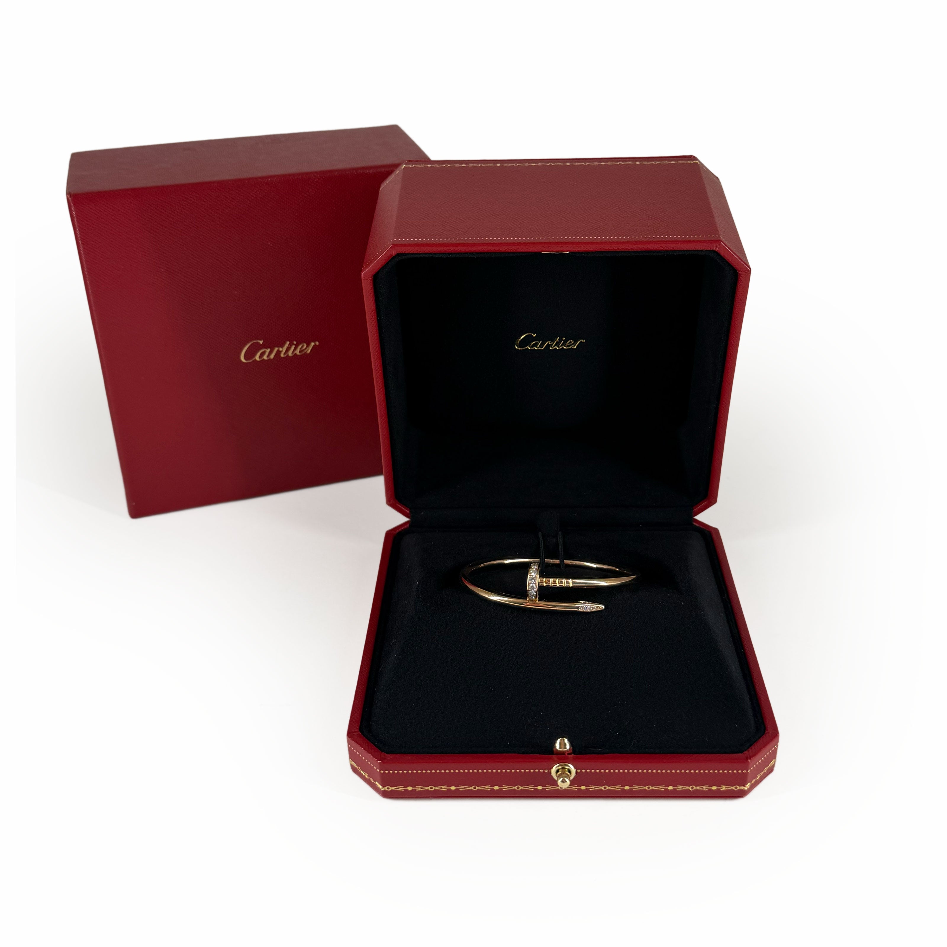 Cartier Juste Un Clou Bracelet Rose Gold Diamonds