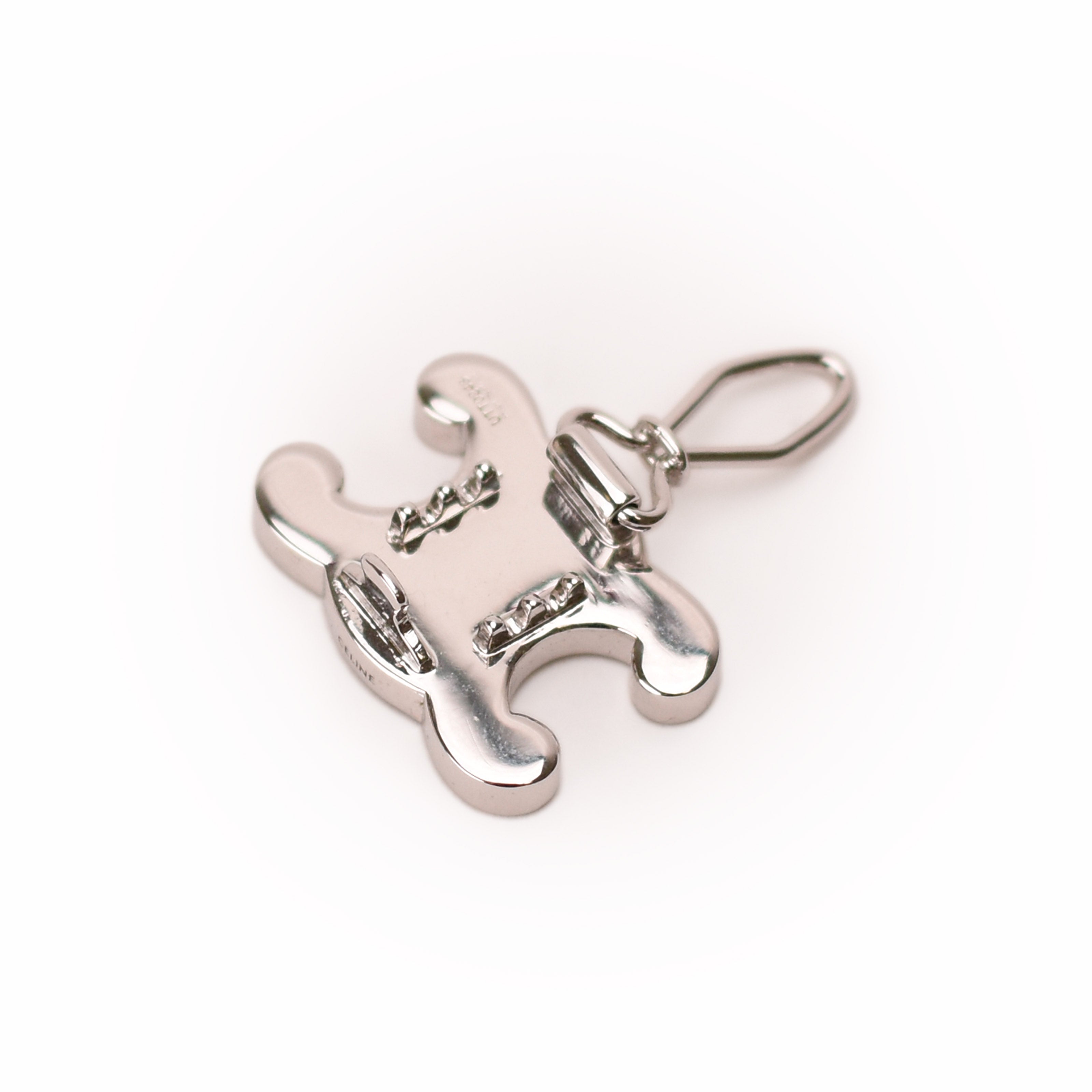Celine Hair Pin Crystal Silver