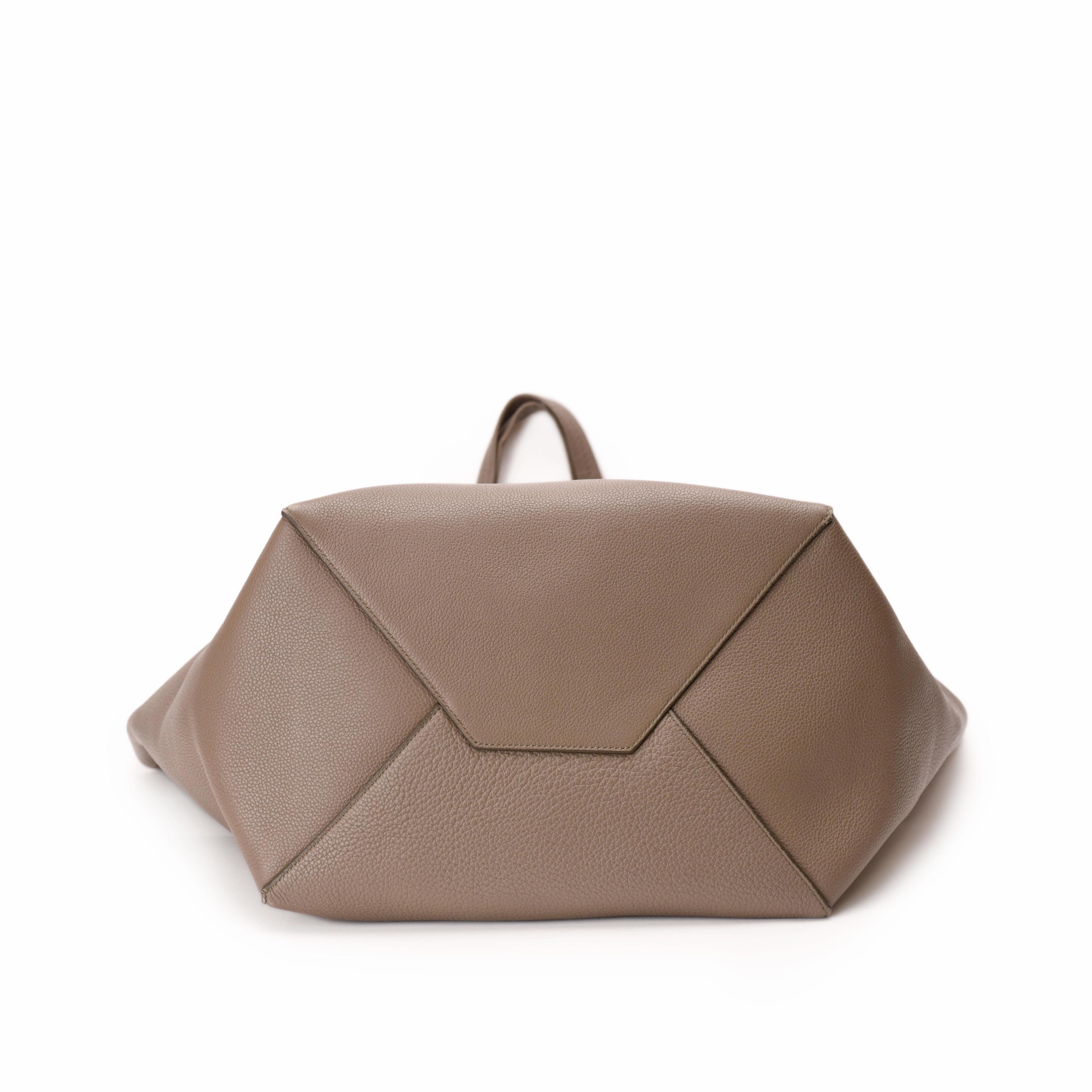 Celine Medium Cabas Phantom Taupe Tote