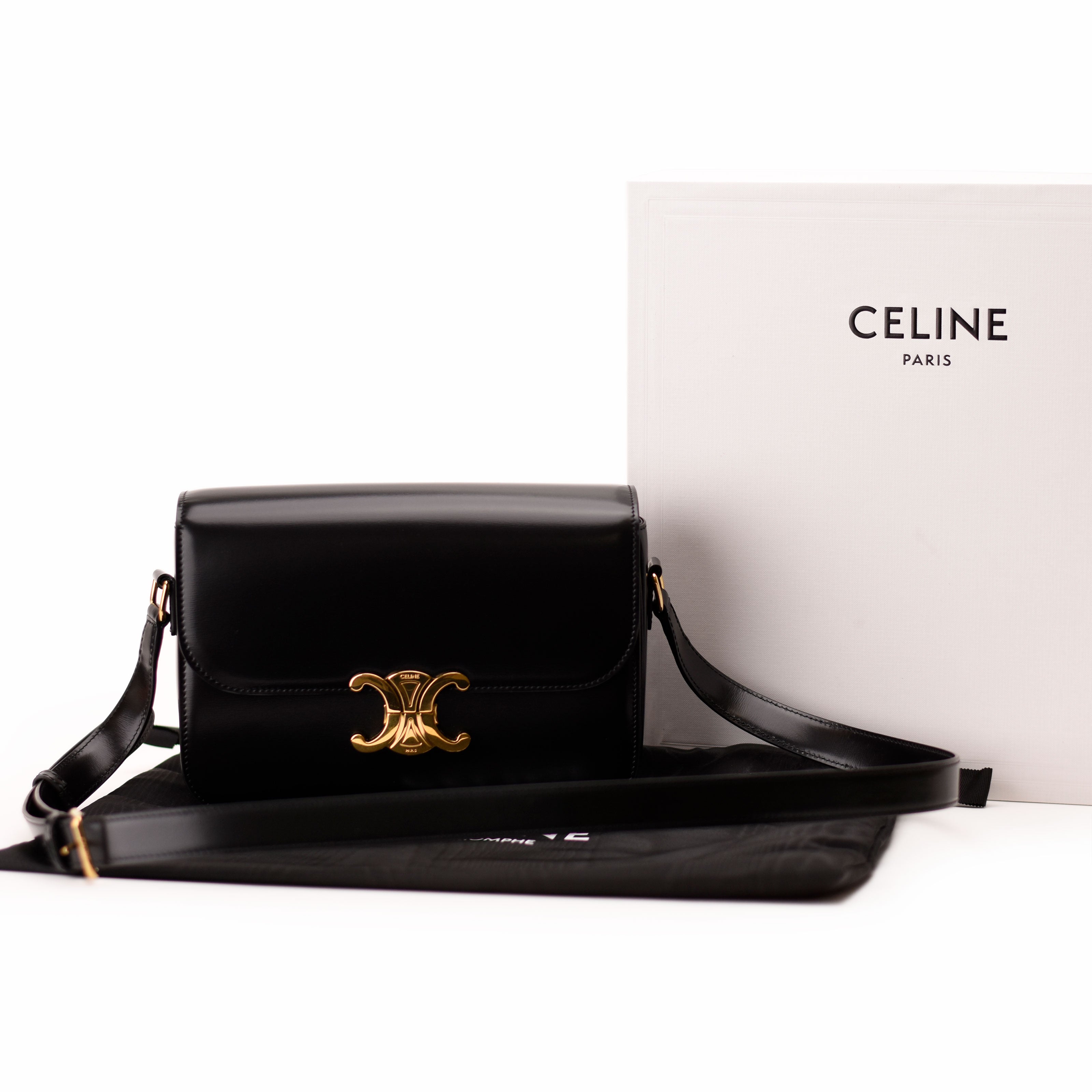 Celine Triomphe Black Classic