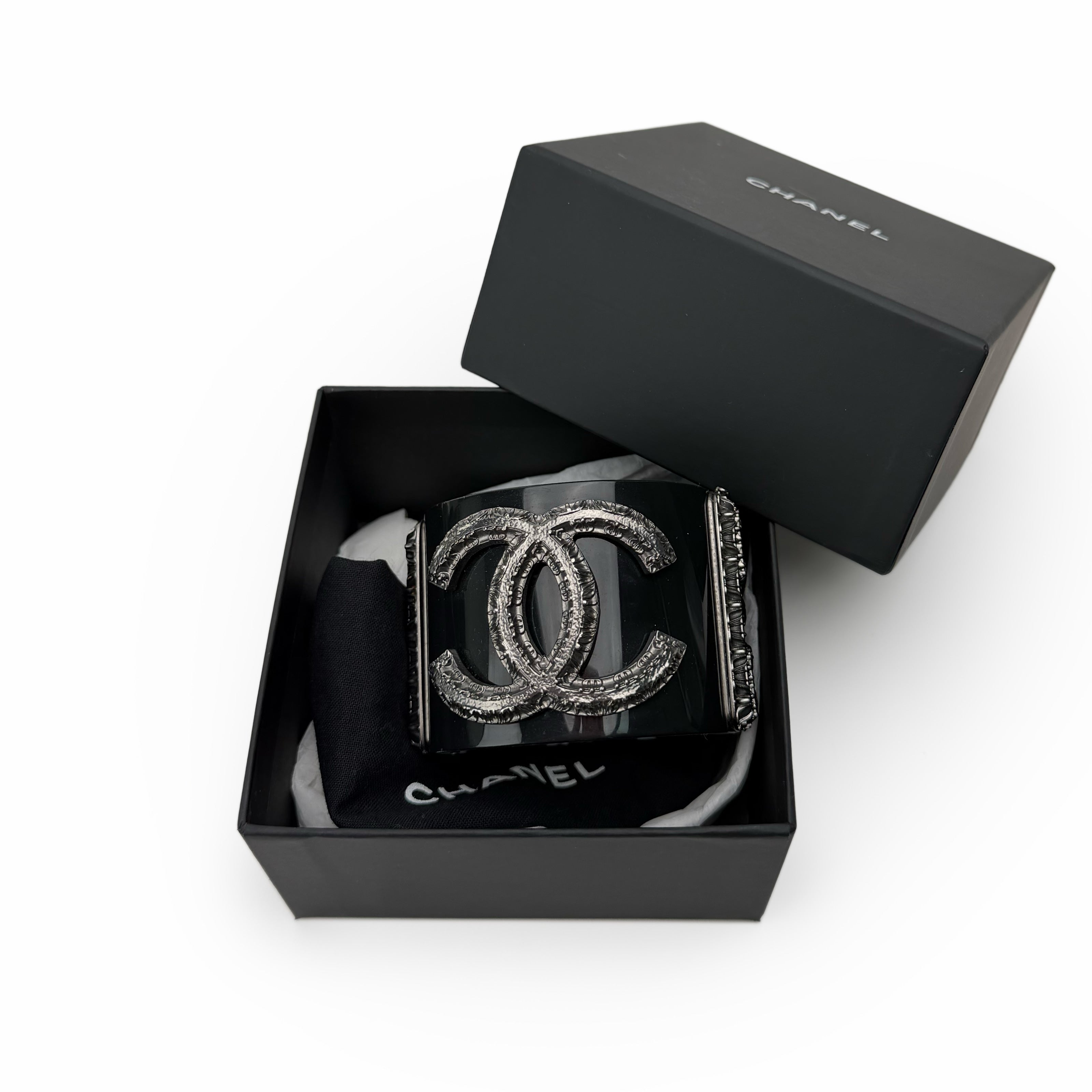 Chanel CC Cuff Black