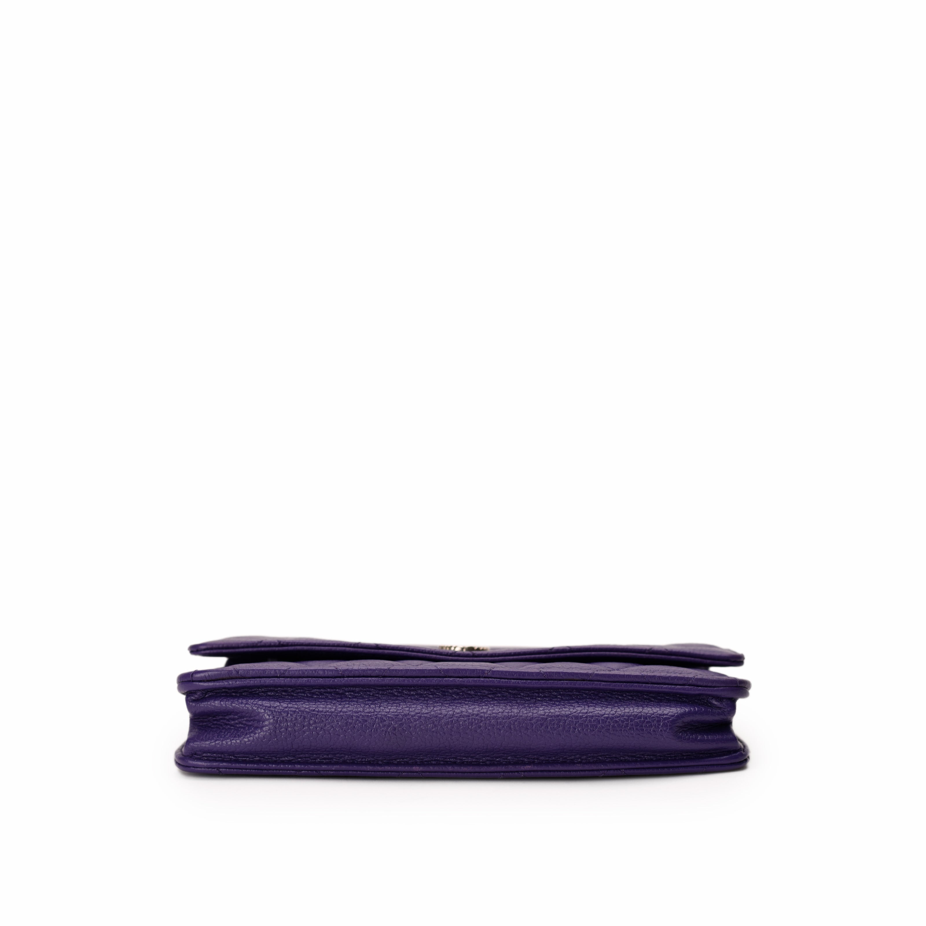 Chanel WOC Purple Caviar BRHW