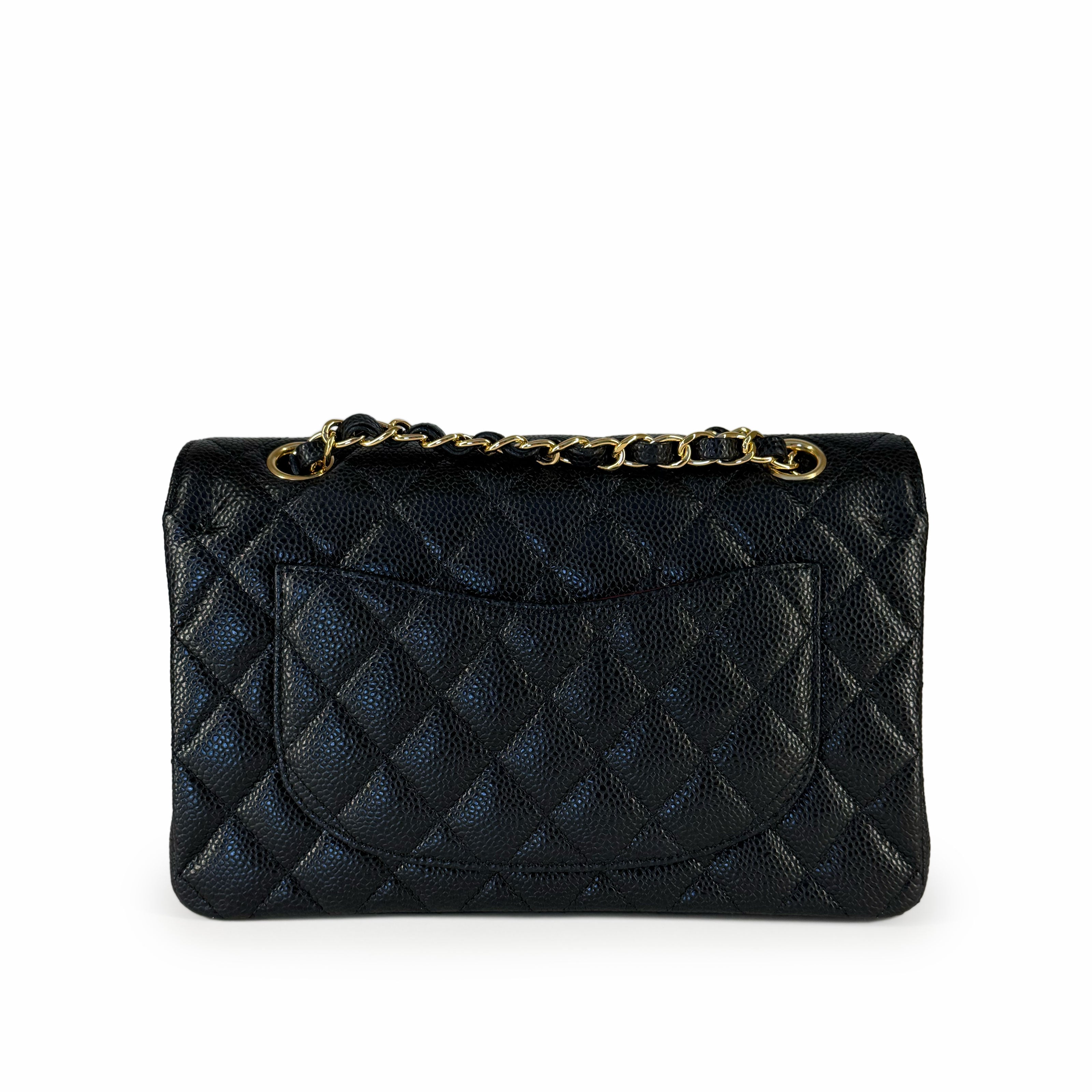Chanel Timeless Small Black Caviar GHW
