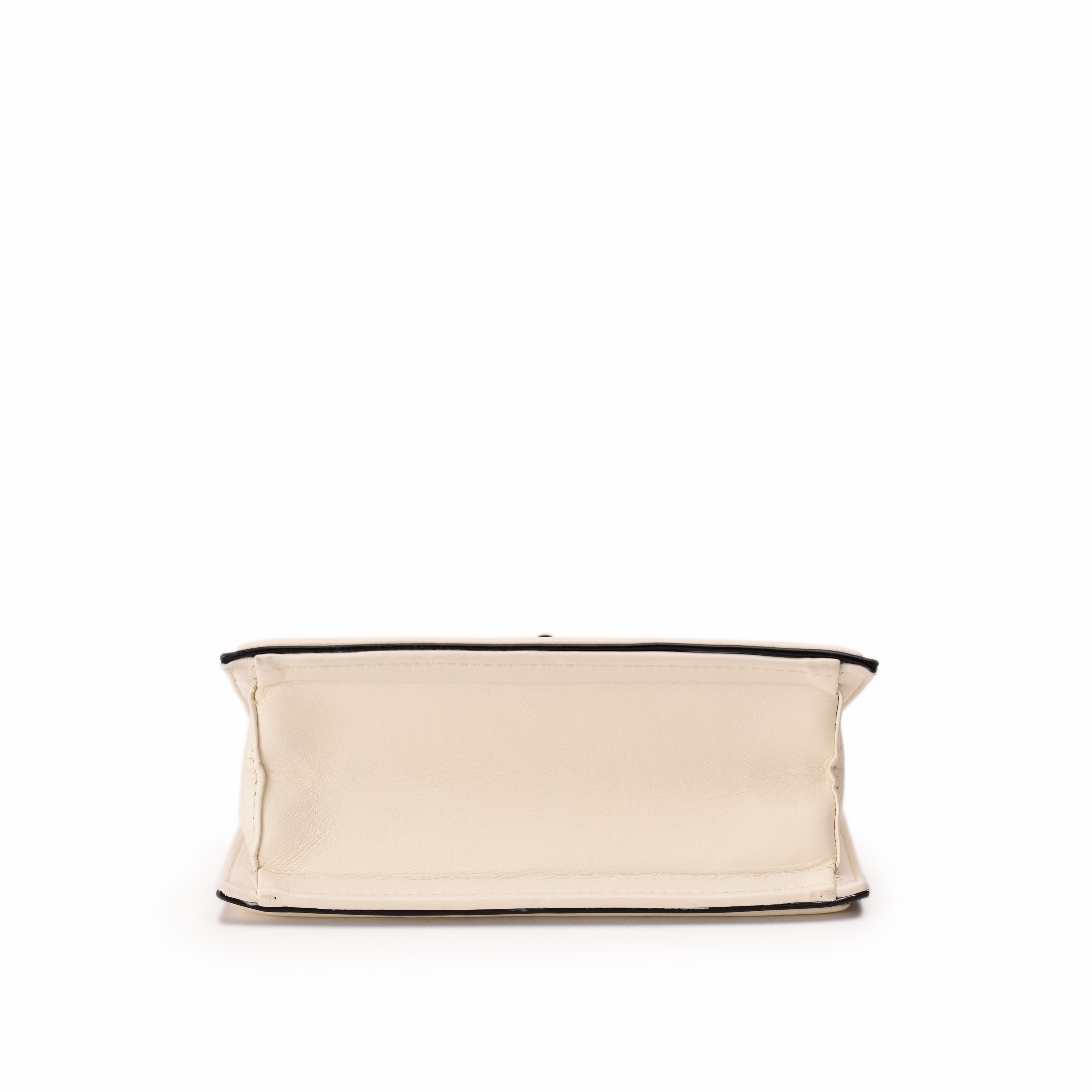 Chanel 2.55 White Reissue Chain White Flap Bag