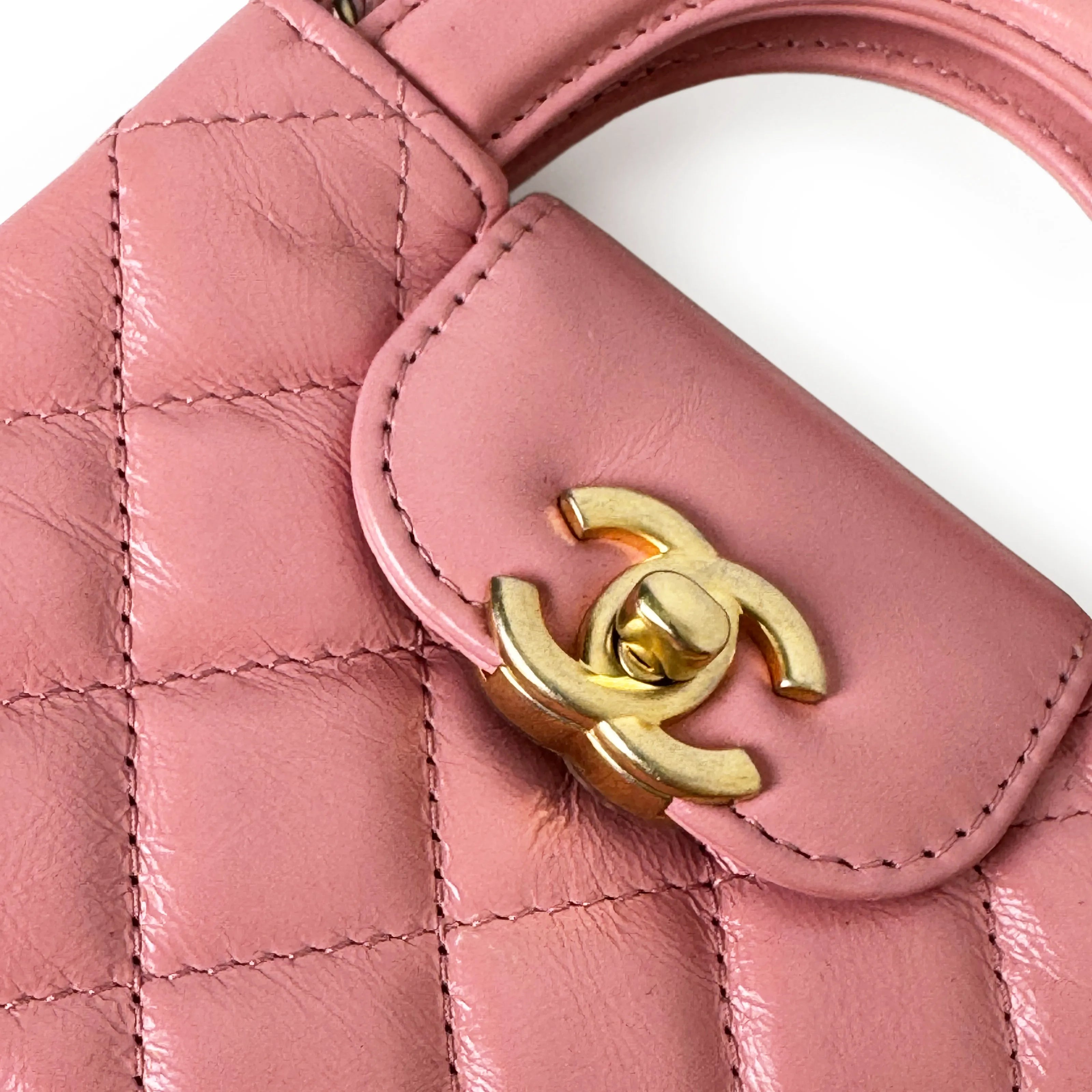 Exclusive Chanel Pink Nano Kelly Bag
