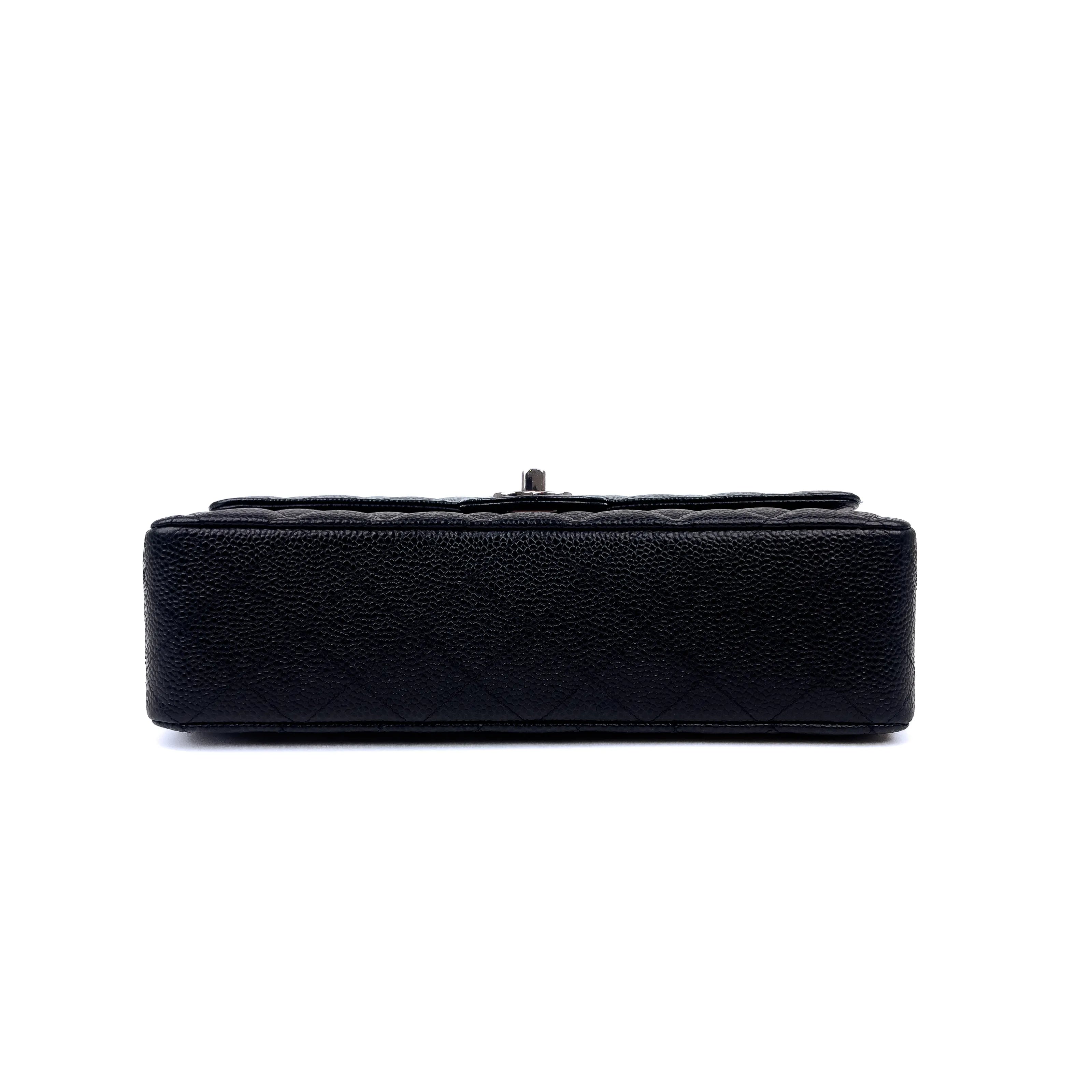 Chanel Timeless Classic in Black Caviar Leather SHW