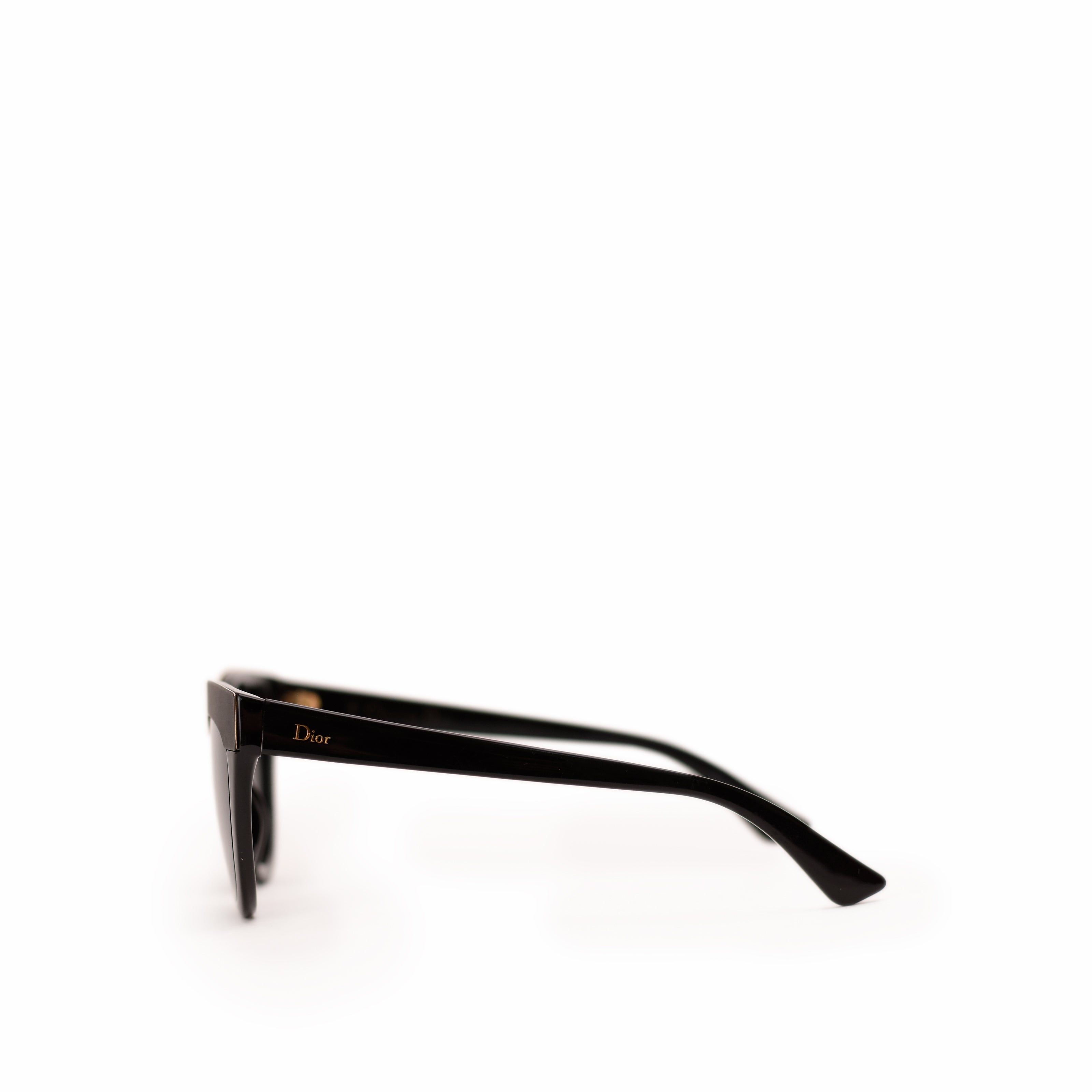 Dior Black Sunglasses Round