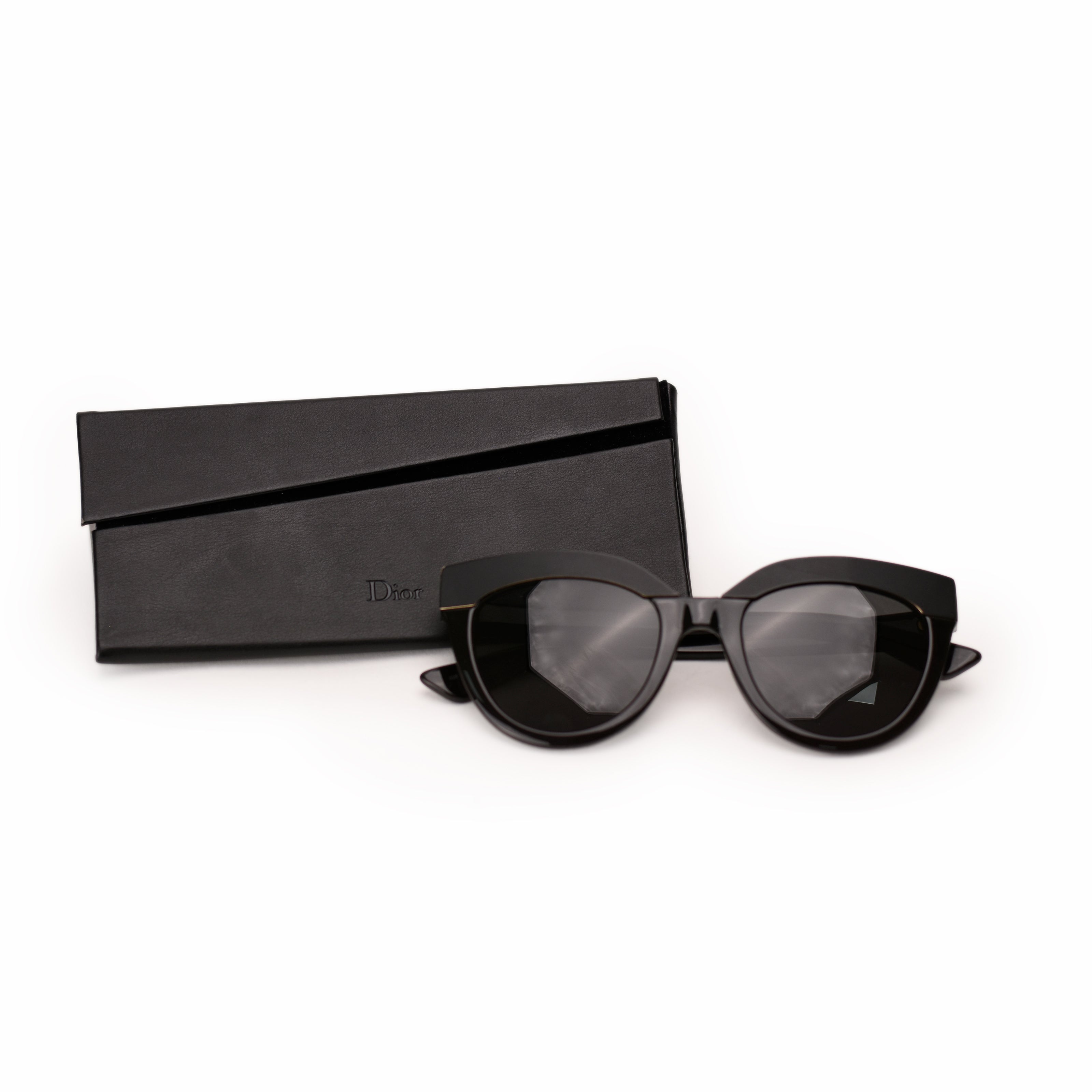 Dior Black Sunglasses Round