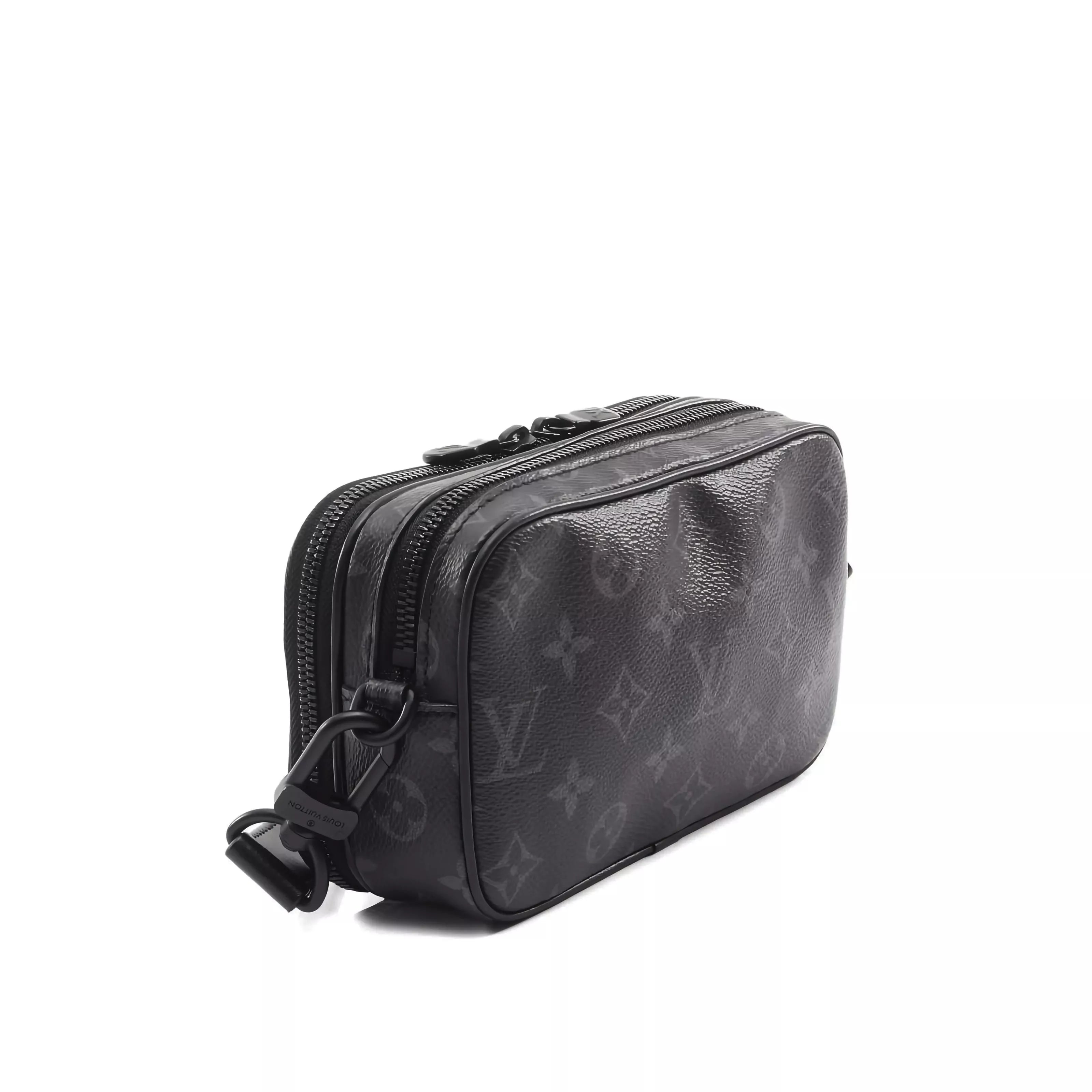 Louis Vuitton Alpha Messenger Bag Monogram Eclipse Black