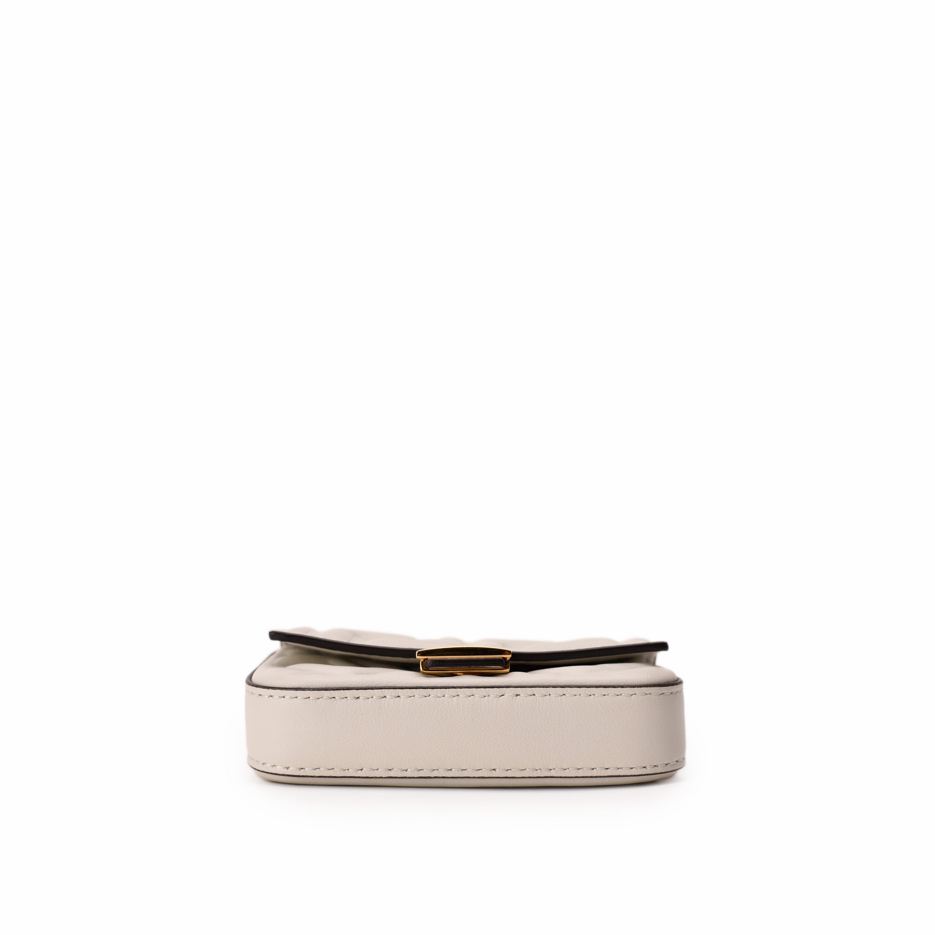 Fendi Baguette White Bag Charm