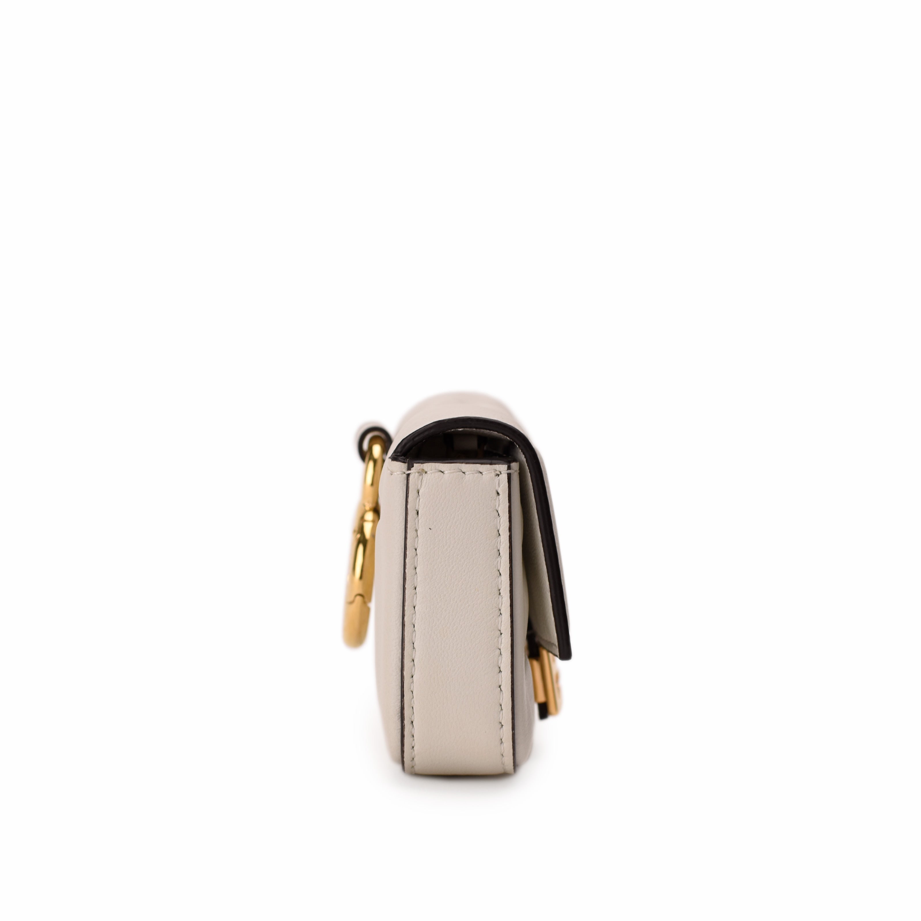 Fendi Baguette White Bag Charm
