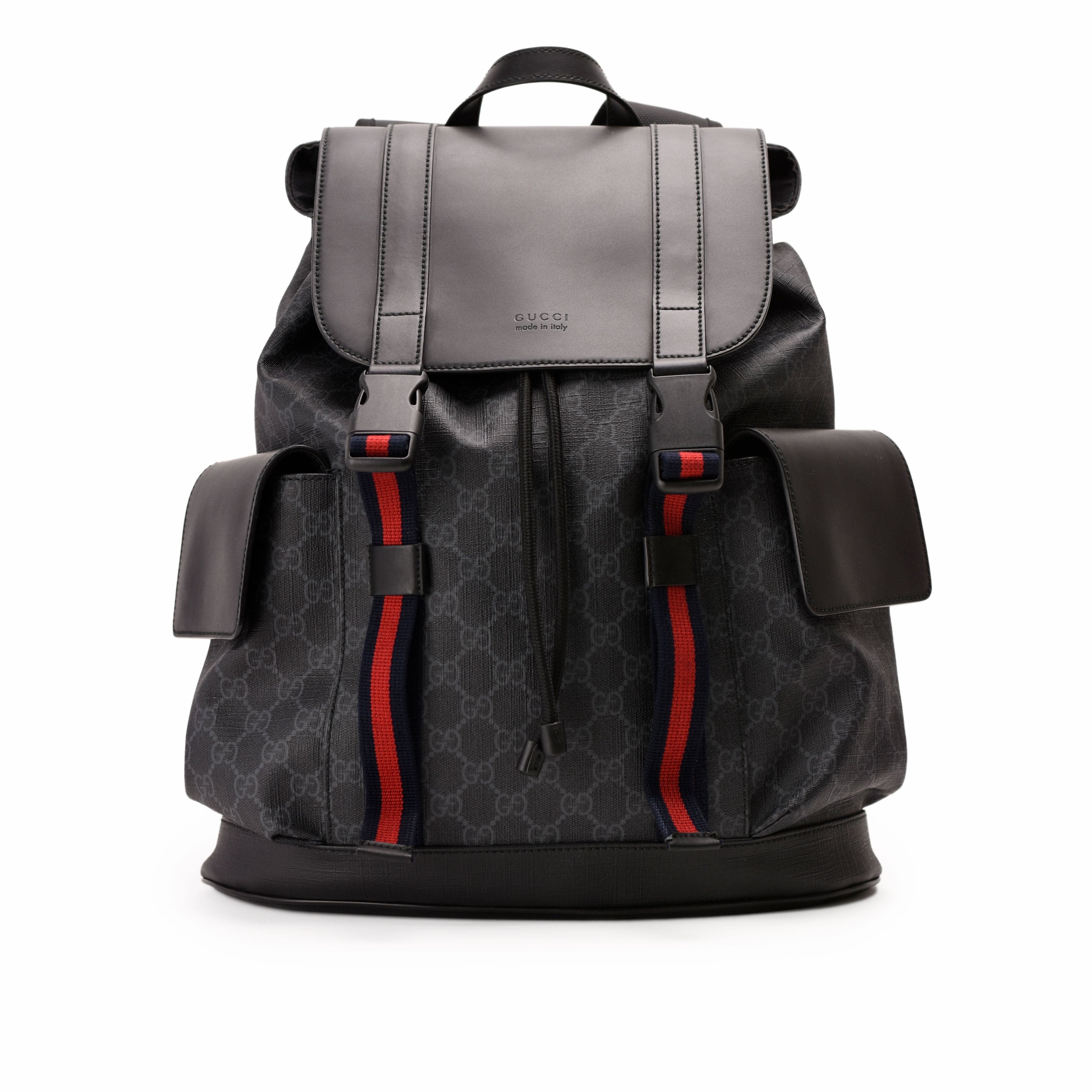 Gucci GG Supreme Black Backpack