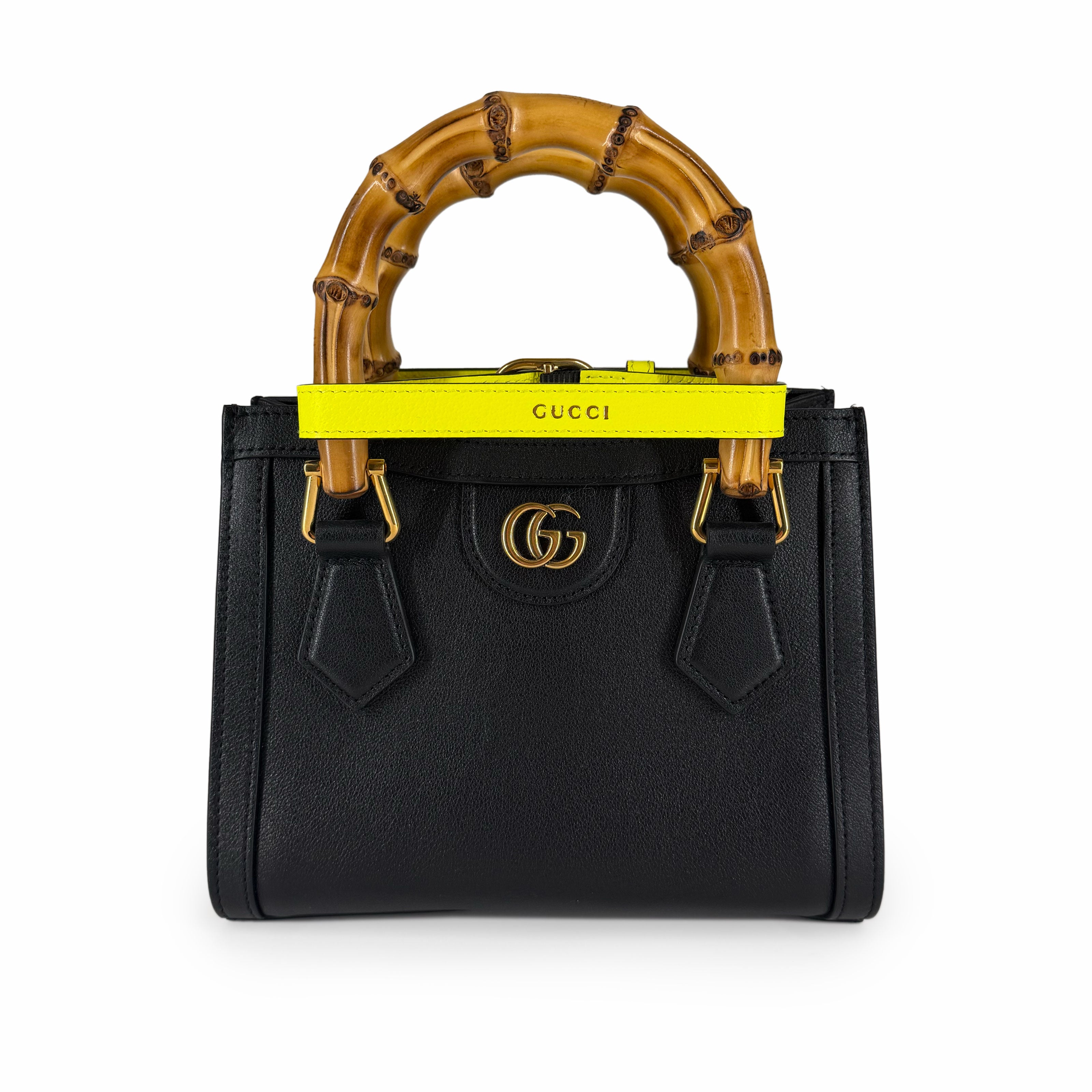 Gucci Diana Small Black Tote Bag