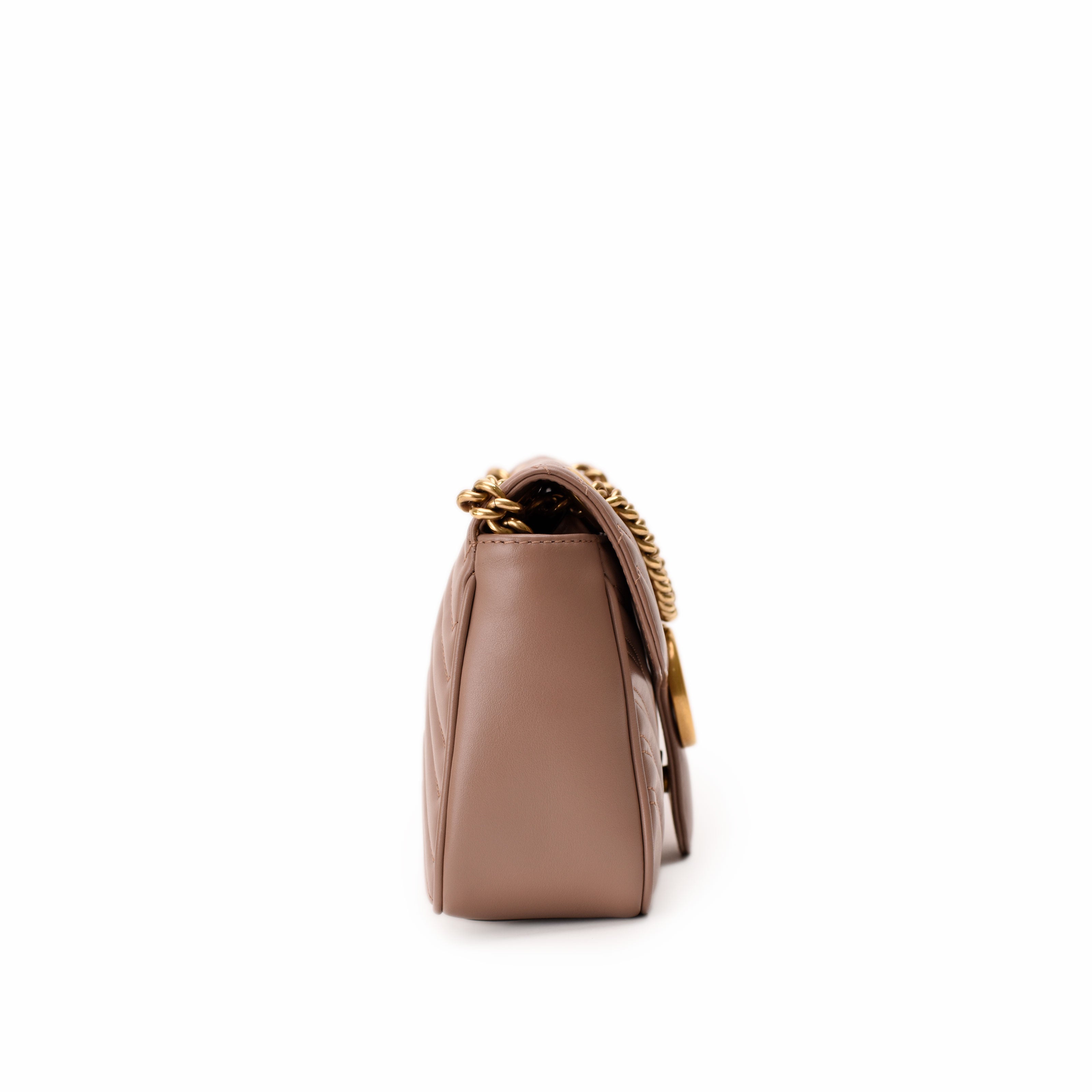 Gucci GG Marmont Medium Shoulder Bag Antique Rose