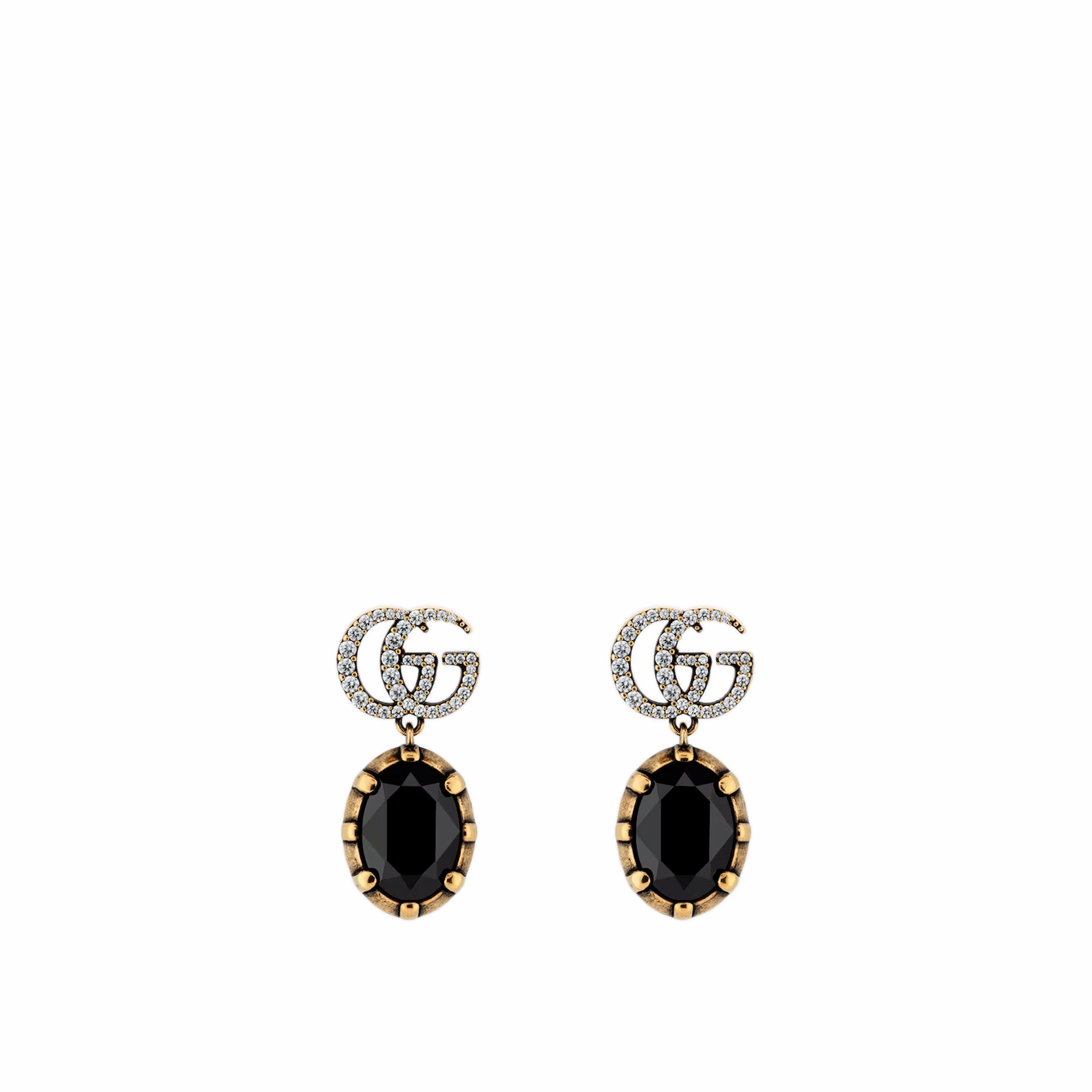 Gucci GG Marmont crystal earrings