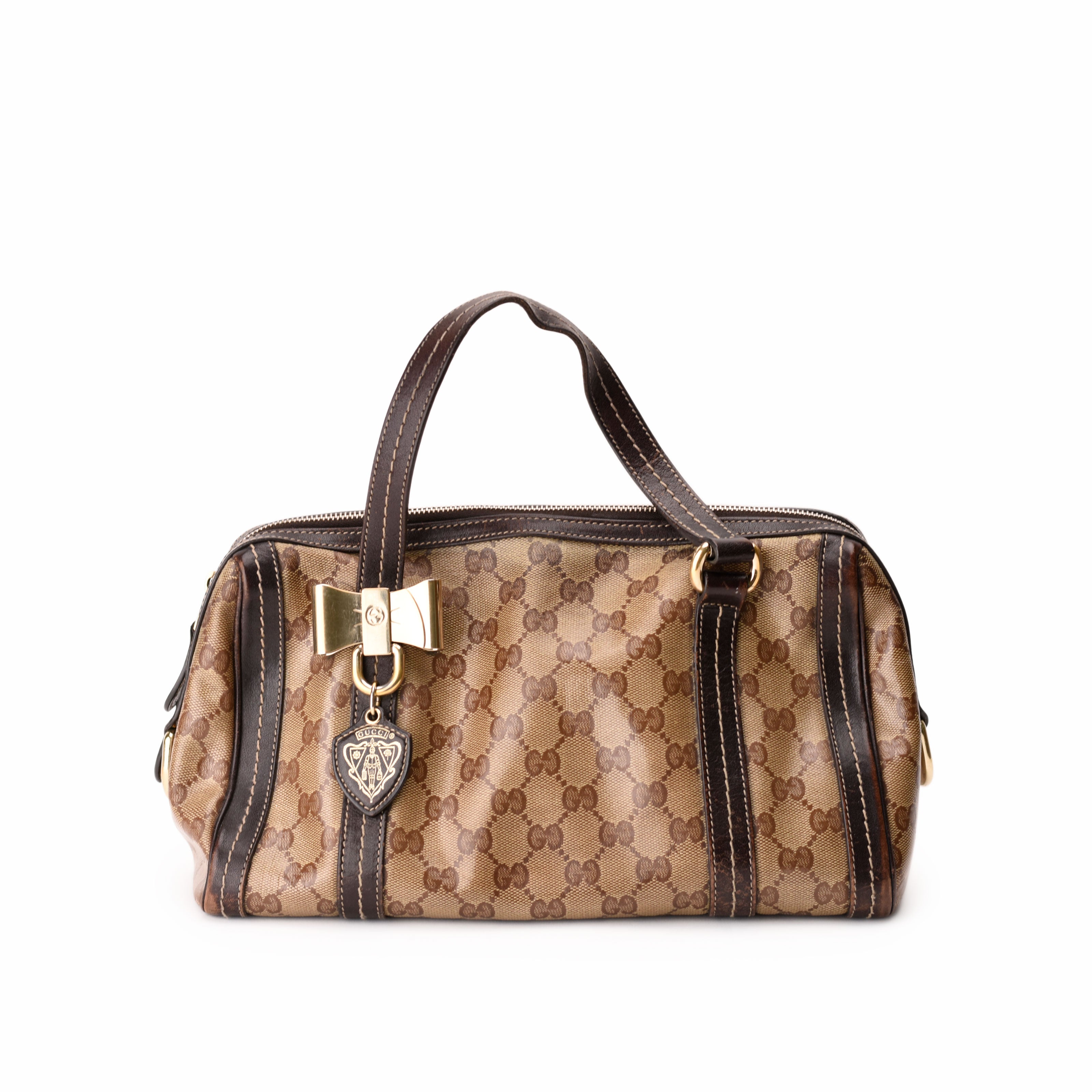 Gucci Vintage Supreme Bowling Bag