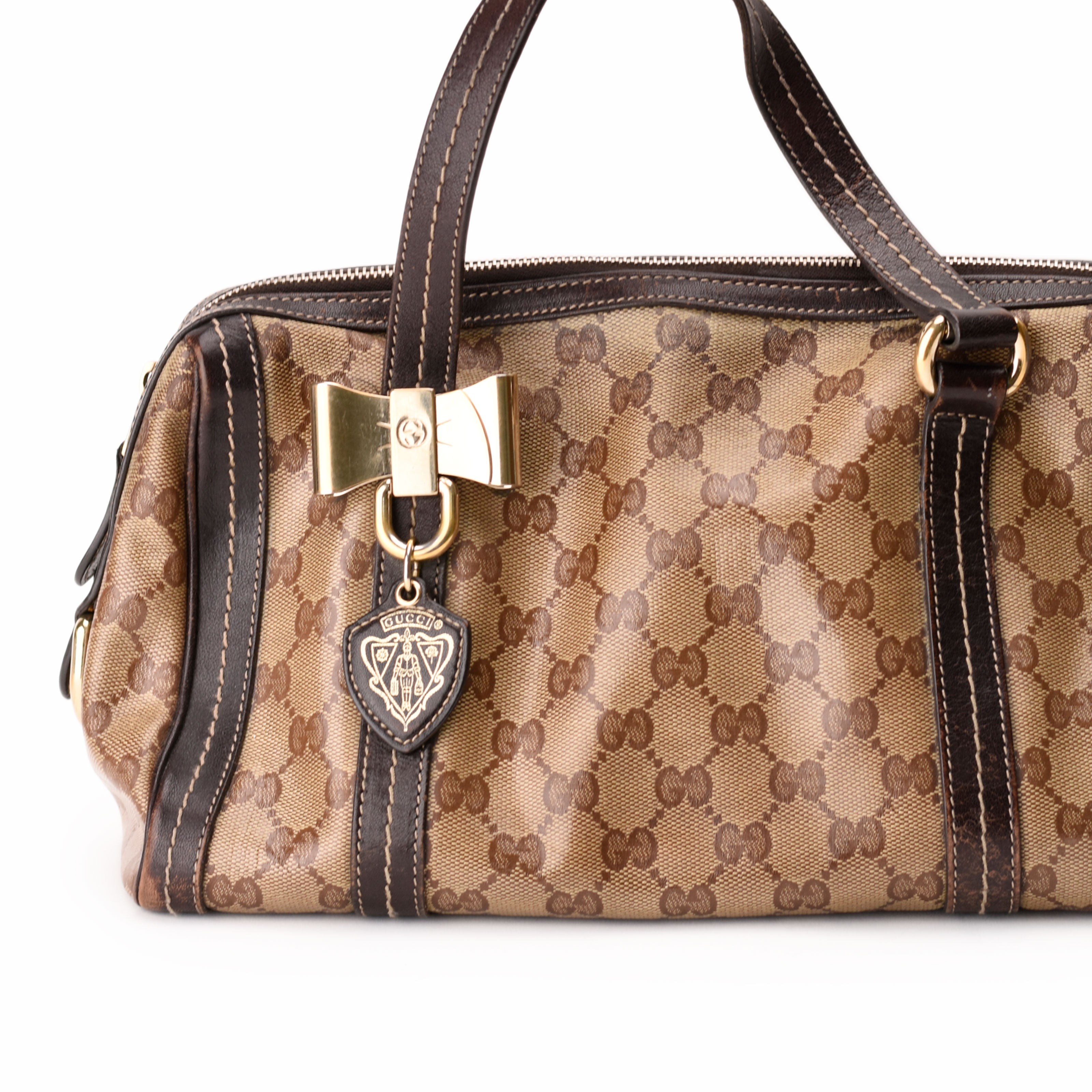 Gucci Vintage Supreme Bowling Bag