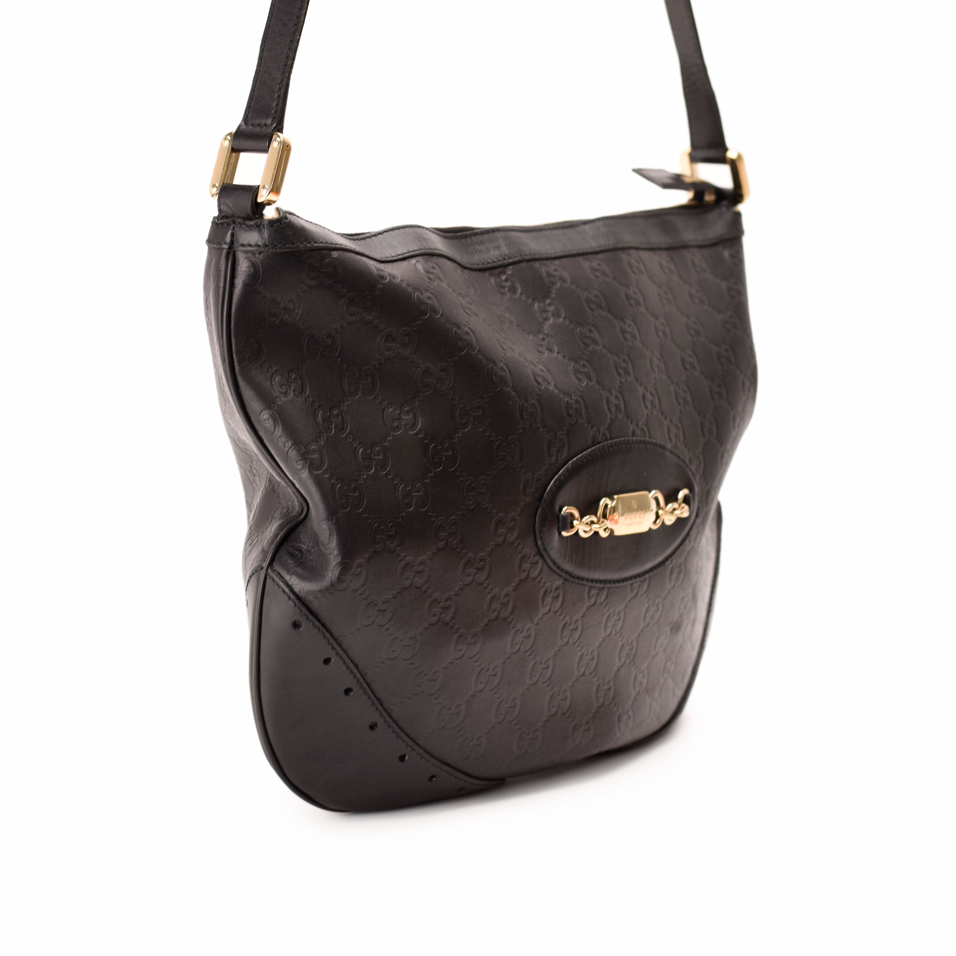 Gucci Guccissima Shoulder Bag Vintage