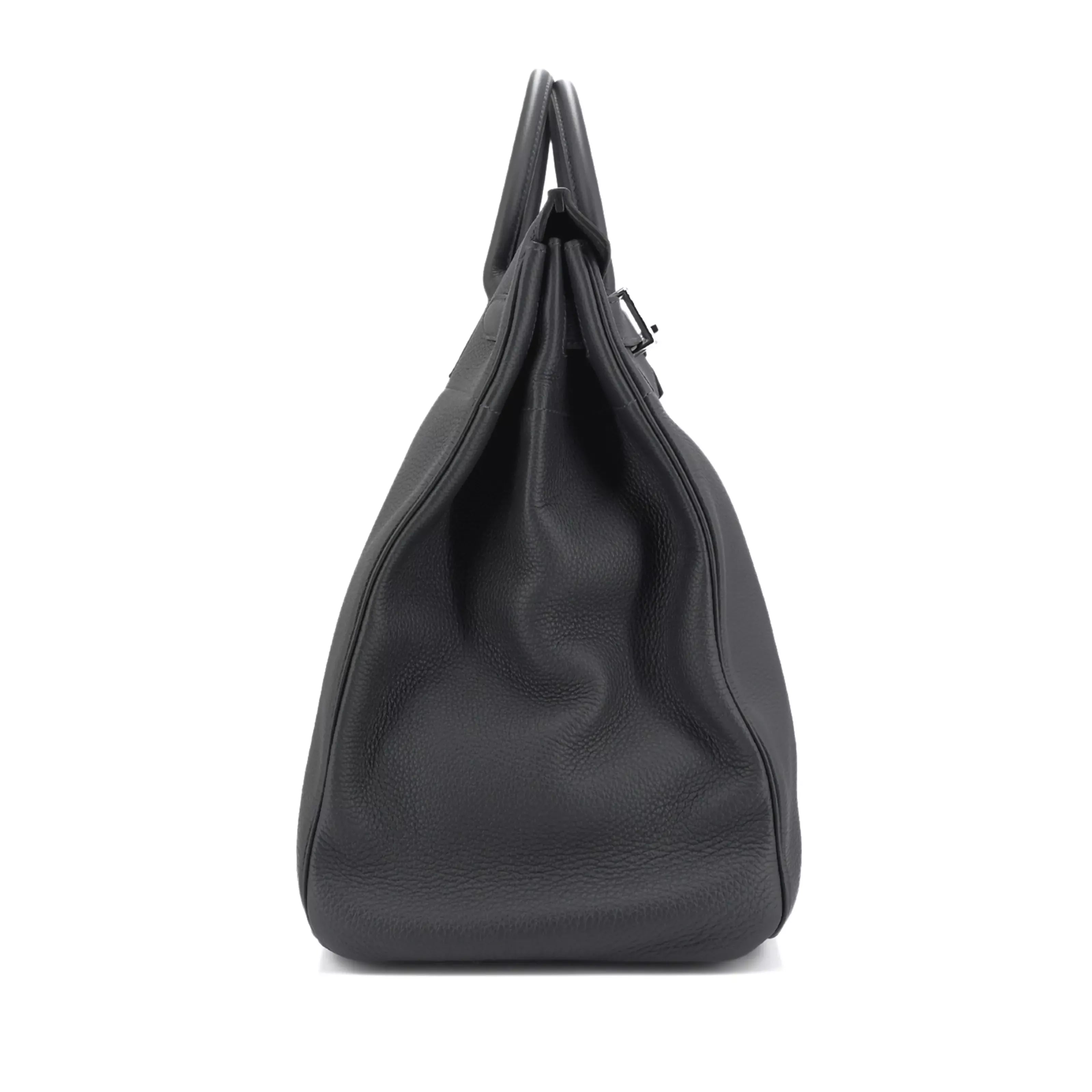 Hermès Haut à Courroies 40 HAC Travel Bag in Ardoise Togo Leather with Palladium Hardware 4
