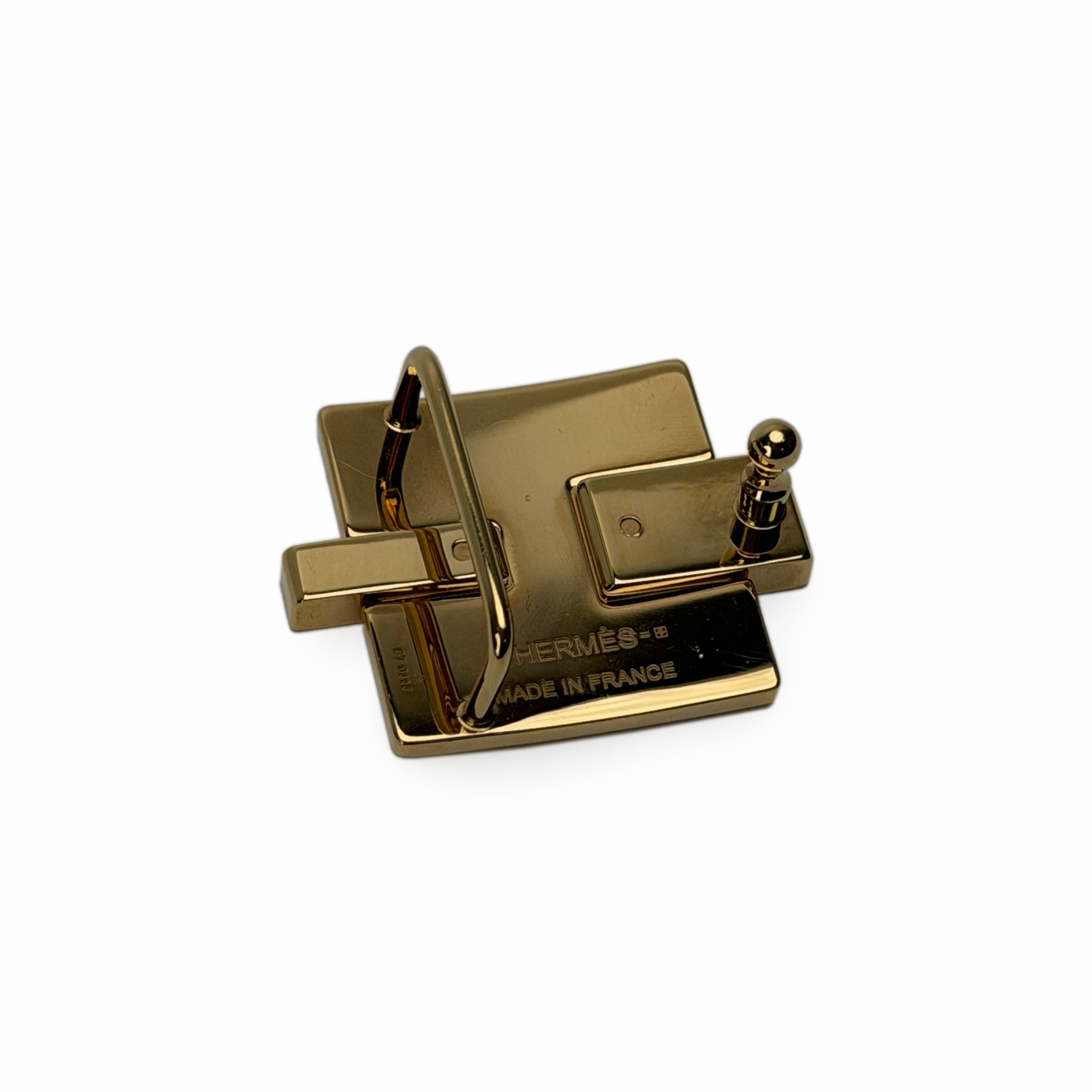 Hermès Gold H Buckle