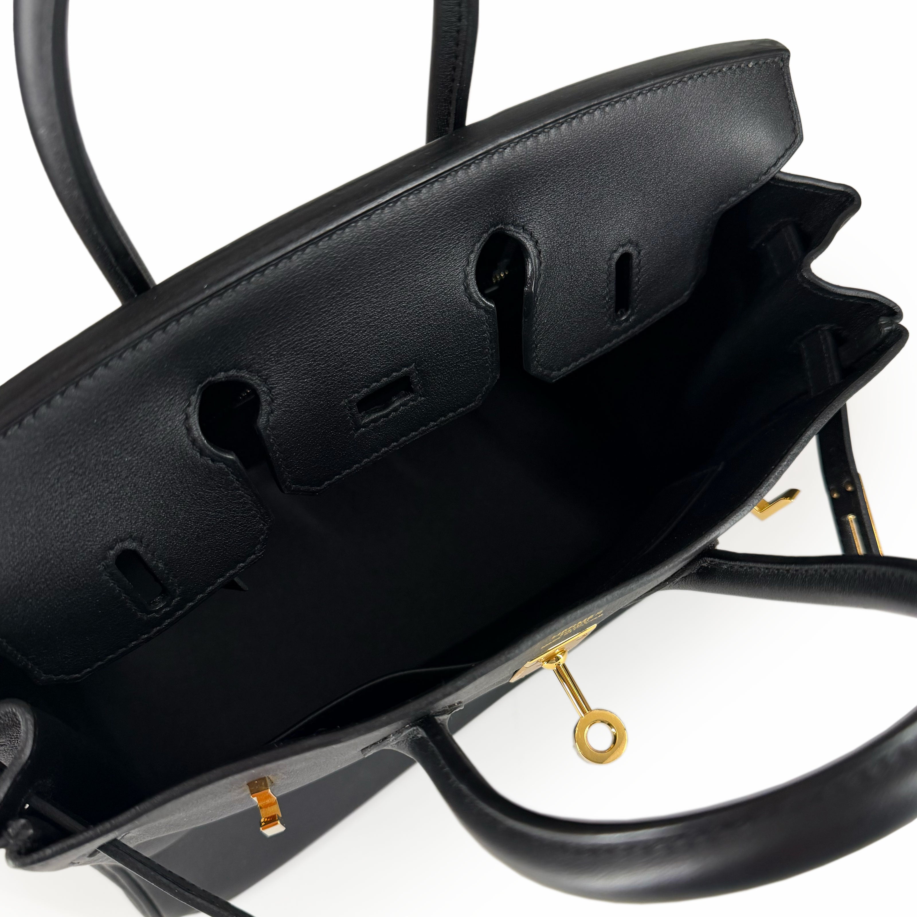 Hermès Birkin 25 Black Swift GHW