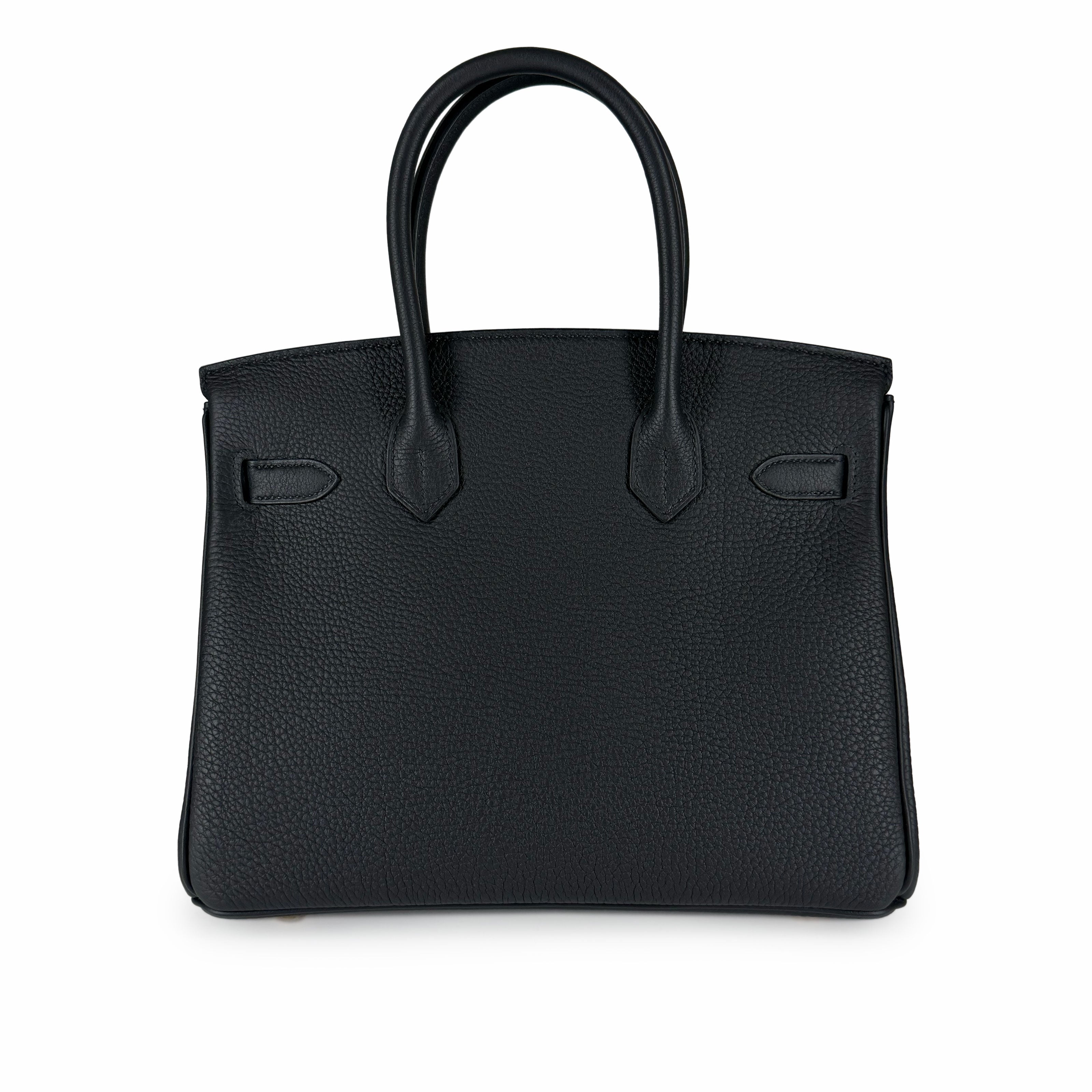 Hermès Birkin 30 Black Togo PBHW