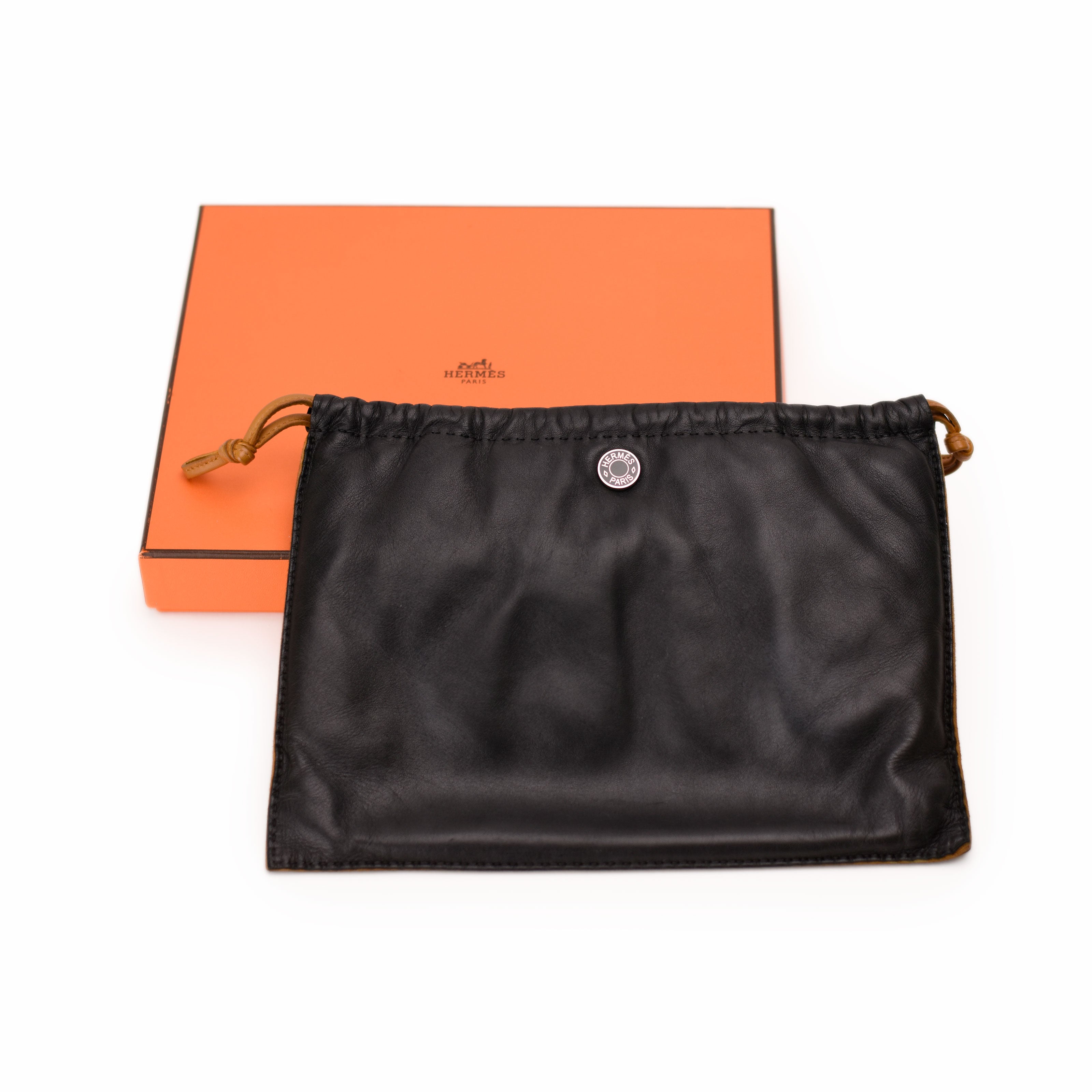 Hermès Pilo Black Pouch