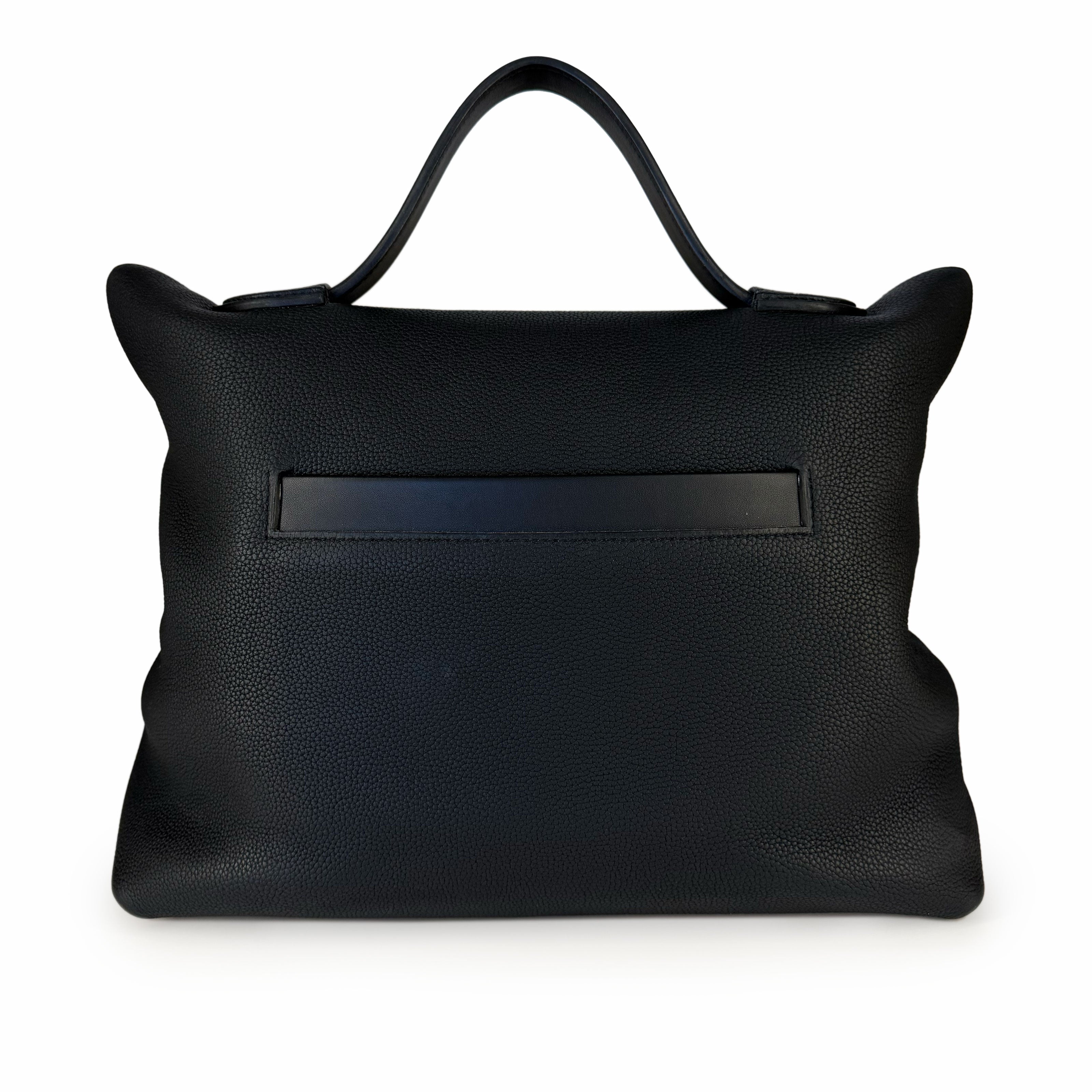 Hermès 24/24 35 Black Togo PHW