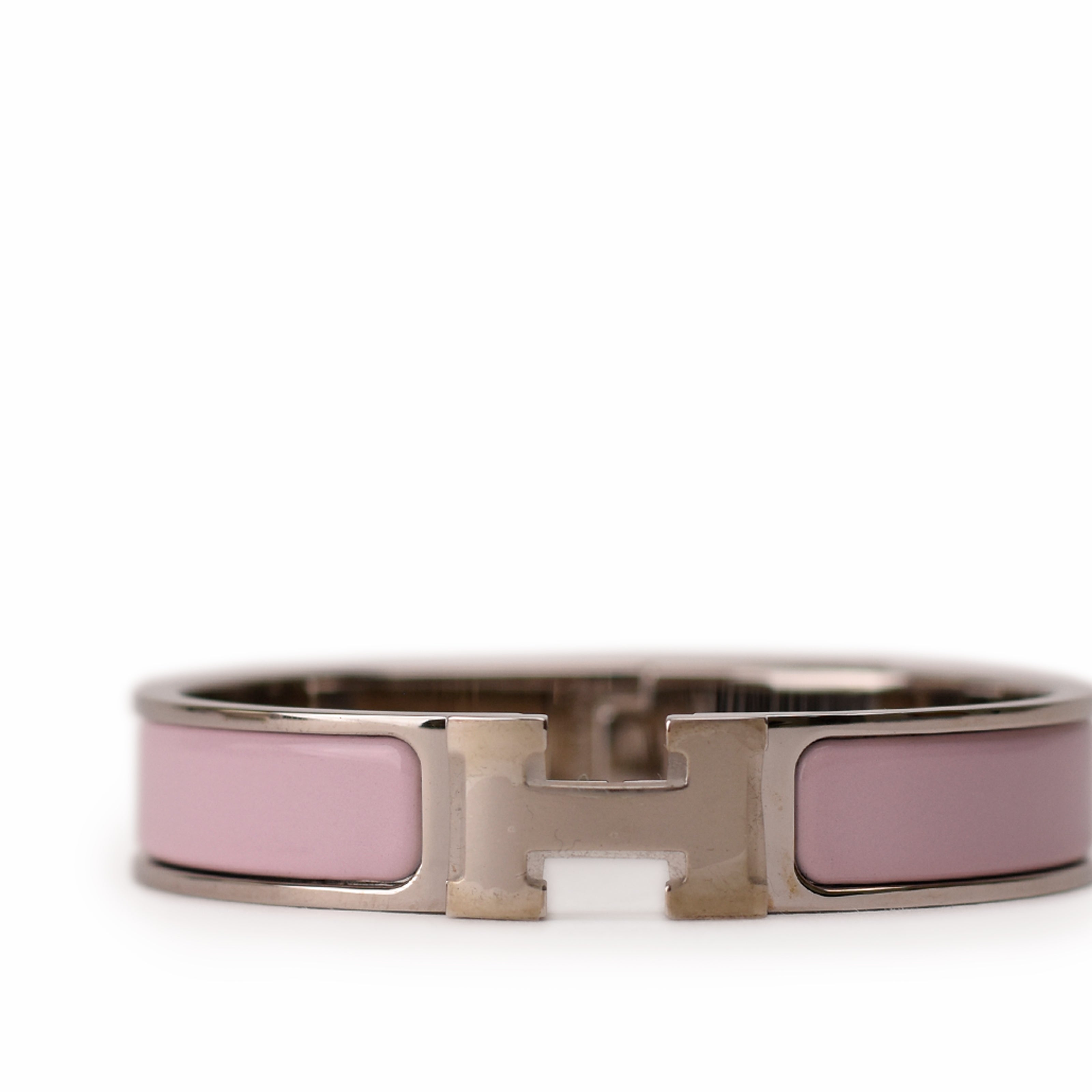 Hermès Clic H Rose Dragee PHW