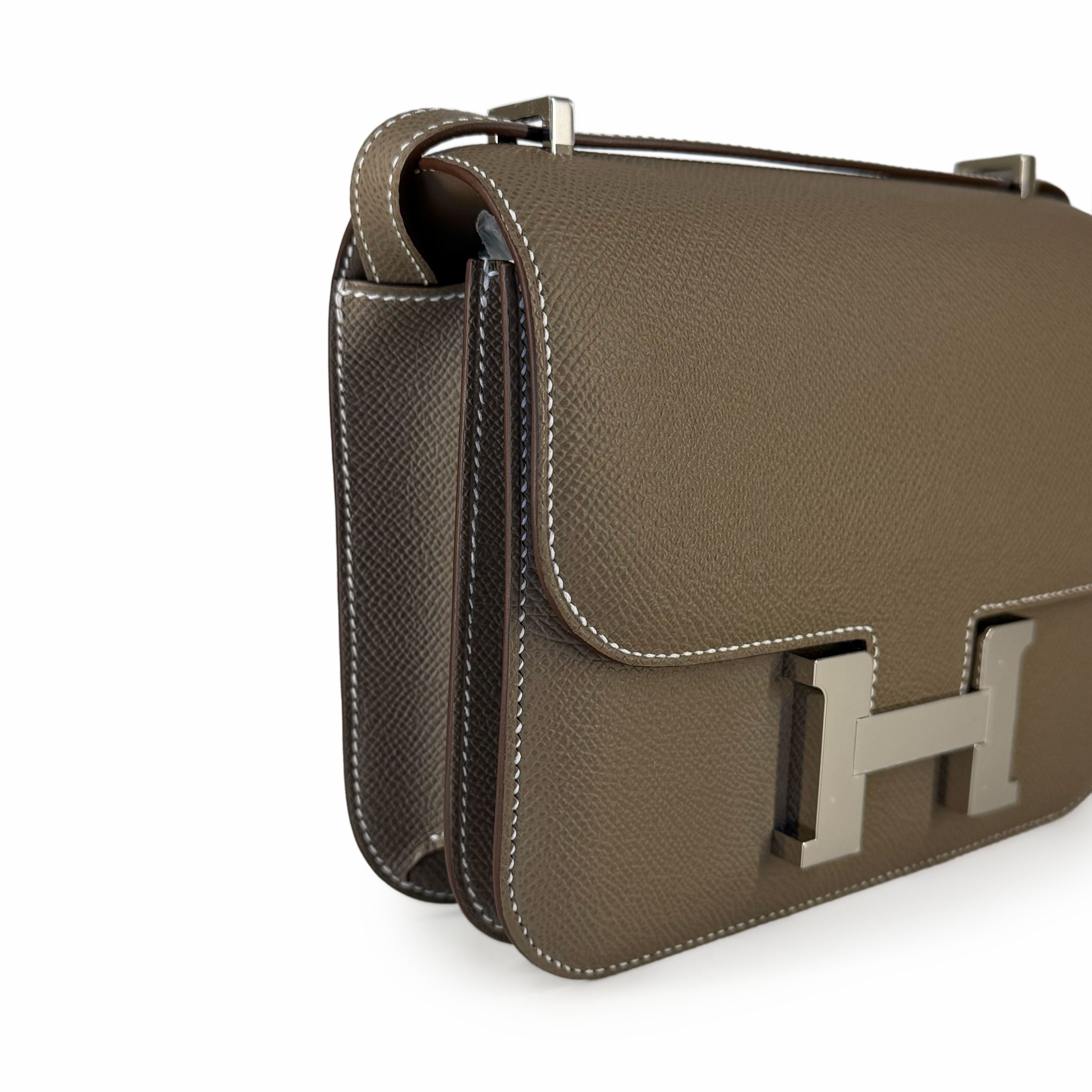 Hermès Constance 18 Etoupe Epsom