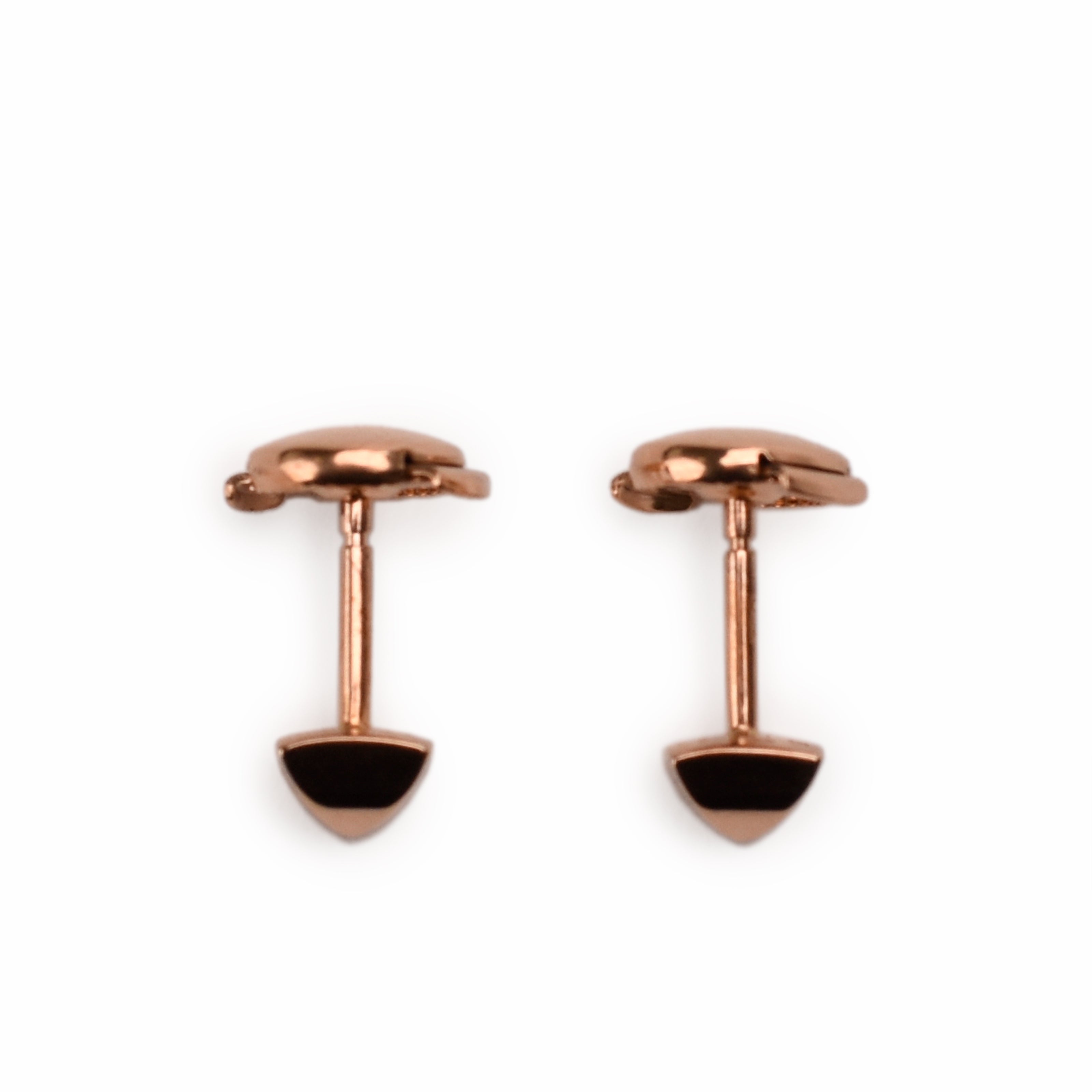 Hermès Clou d'H Stud Earrings RGHW