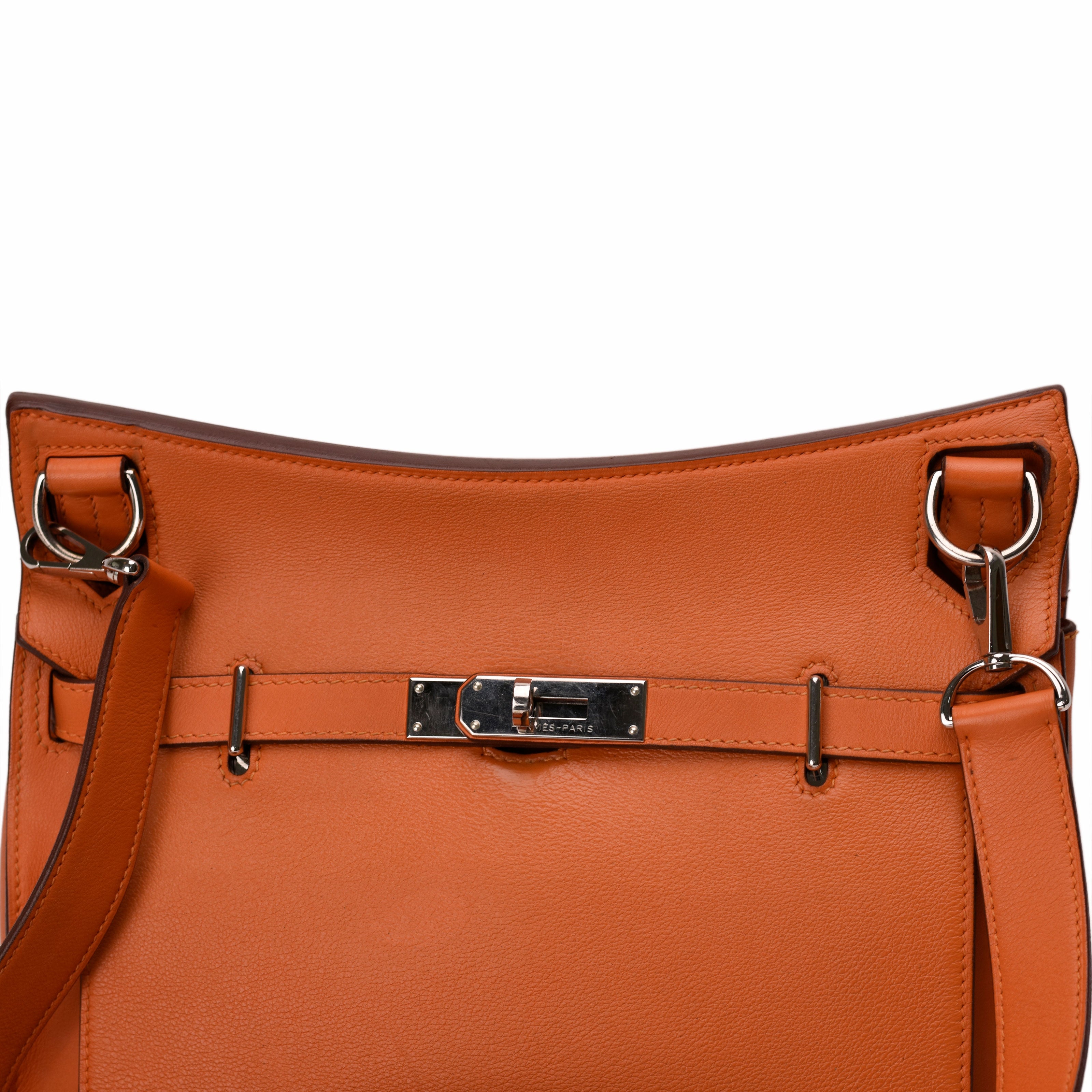 Hermès Jypsiere 28 Swift Orange