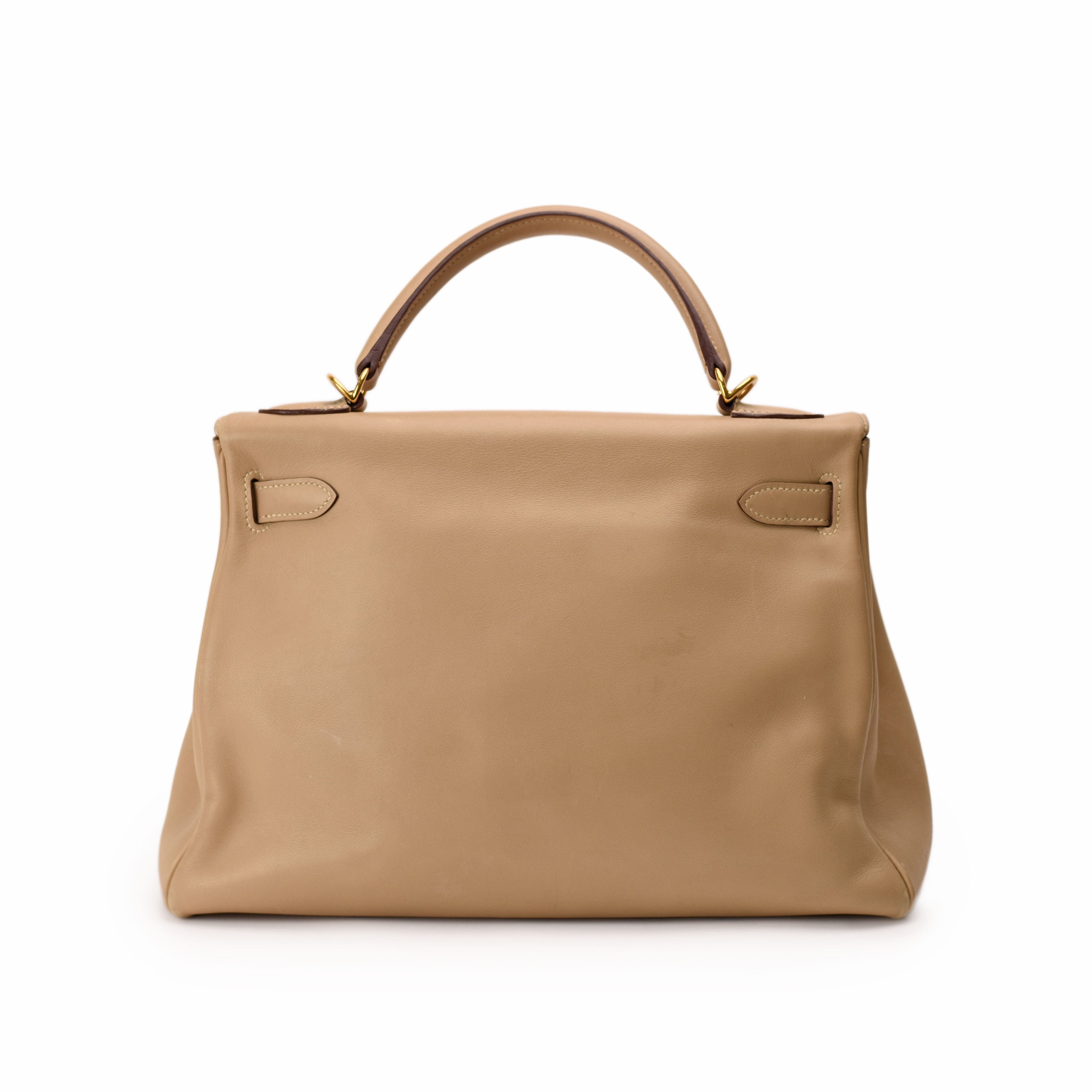 Hermès Kelly 32 Swift Trench GHW