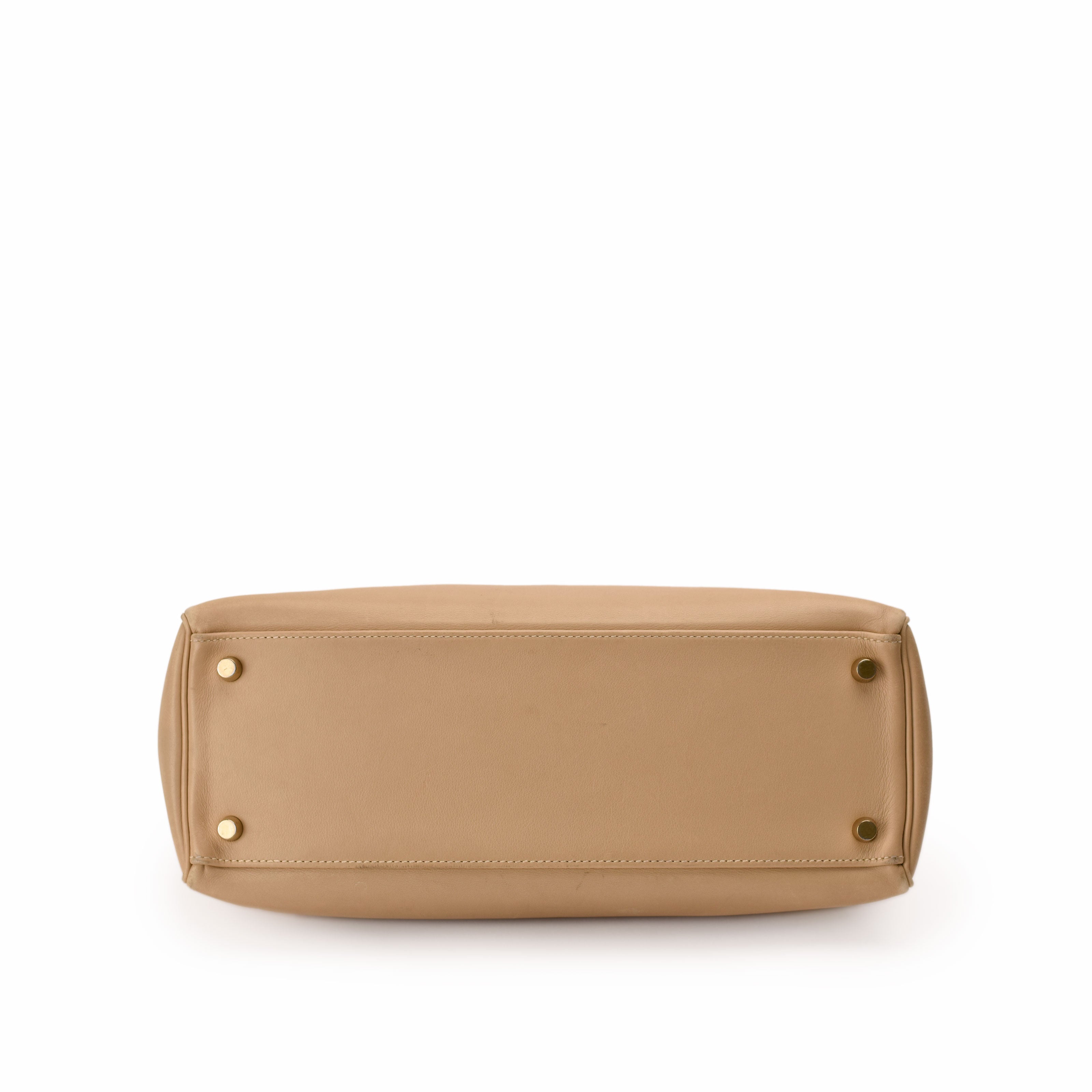 Hermès Kelly 32 Swift Trench GHW