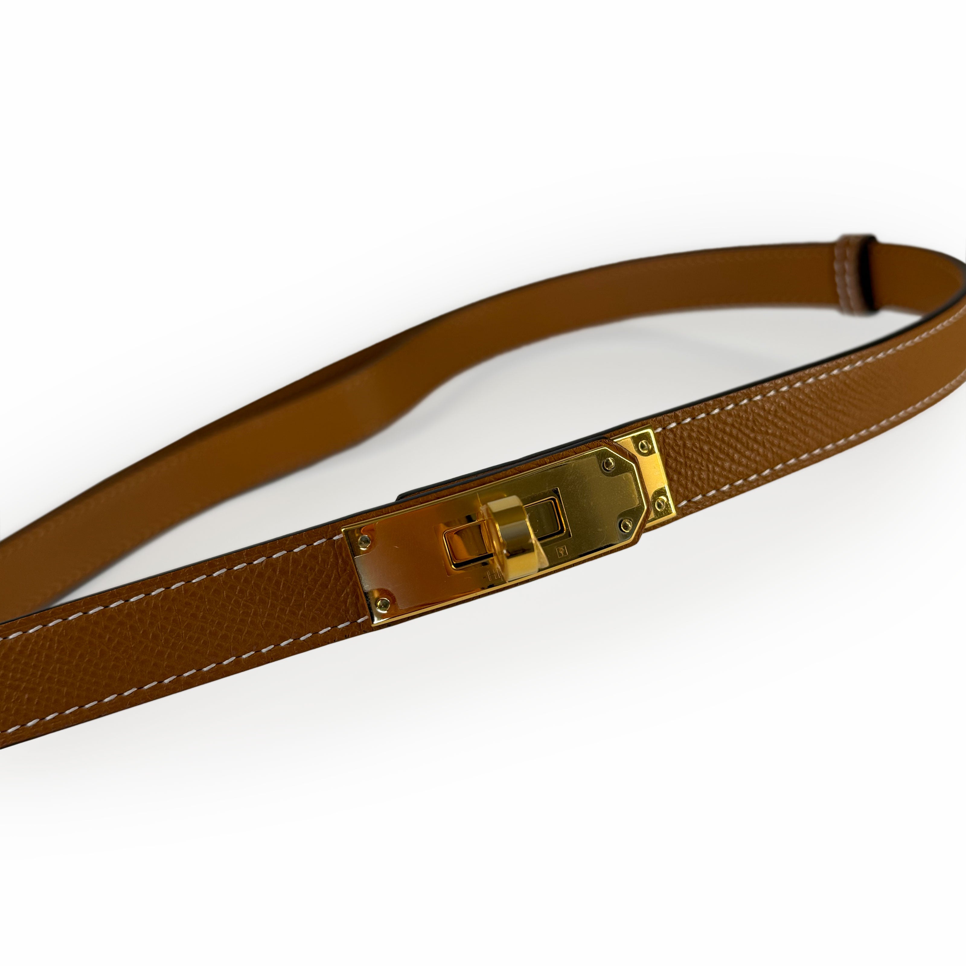 Hermès Kelly Belt 18 Gold
