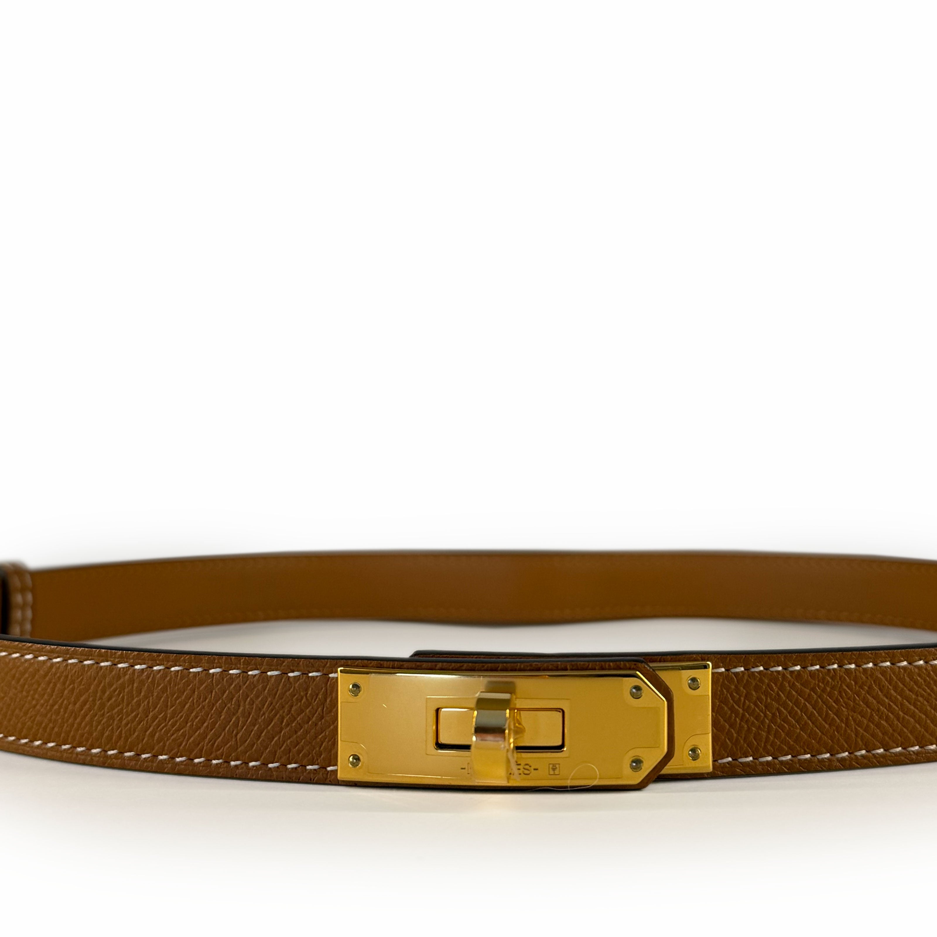Hermès Kelly Belt 18 Gold