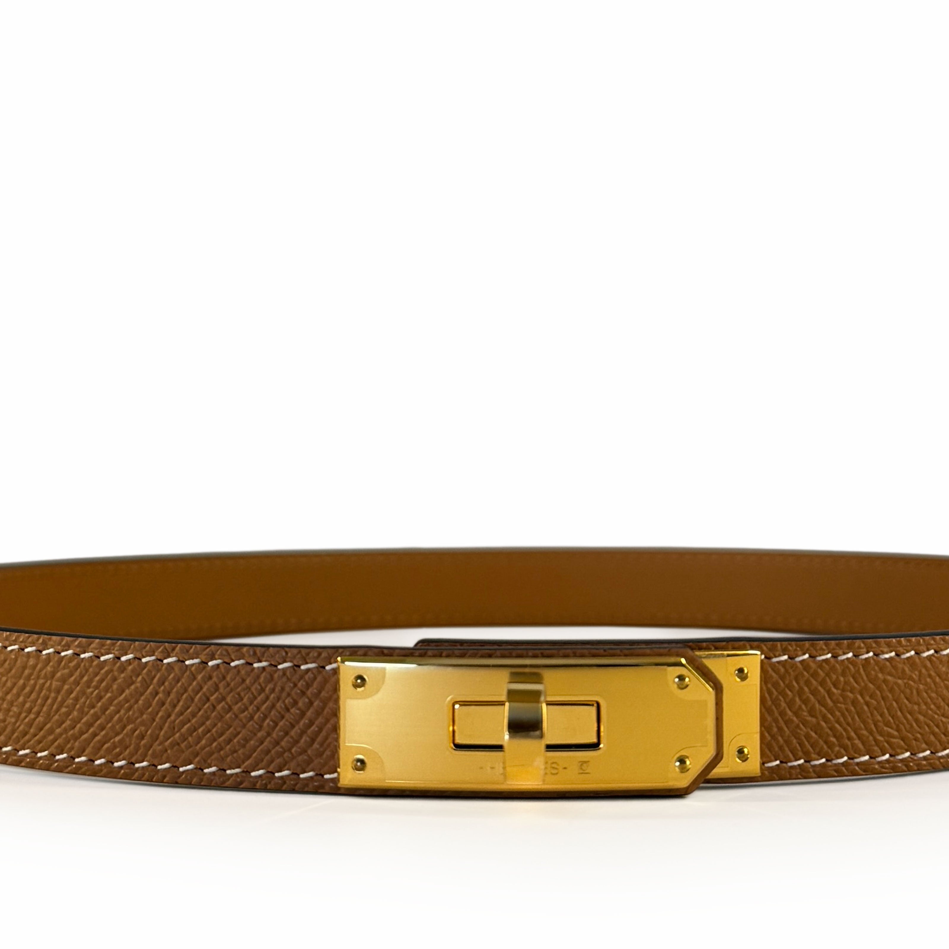 Hermès Kelly Belt 18 Gold