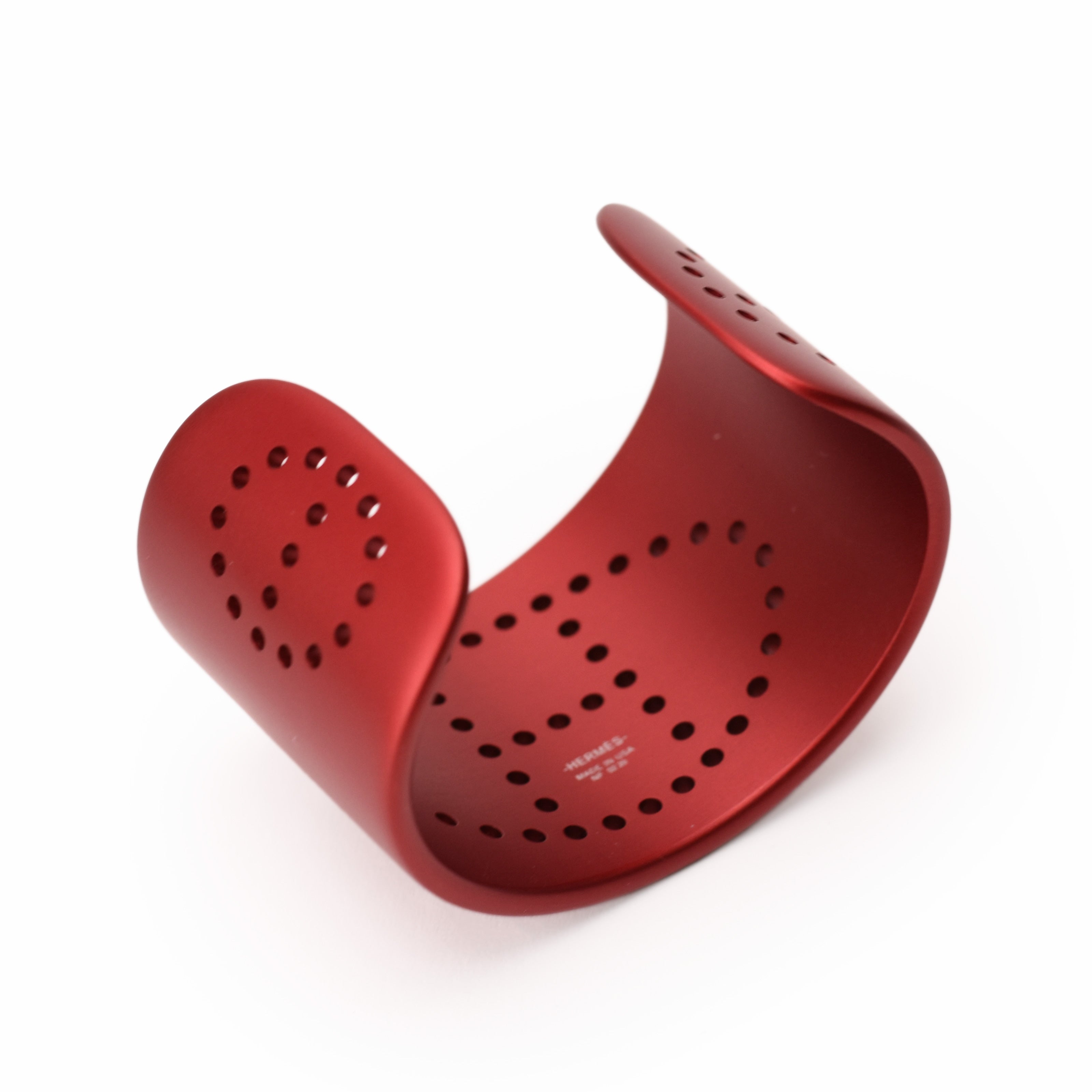 Hermès Evelyne Sunset Red Cuff