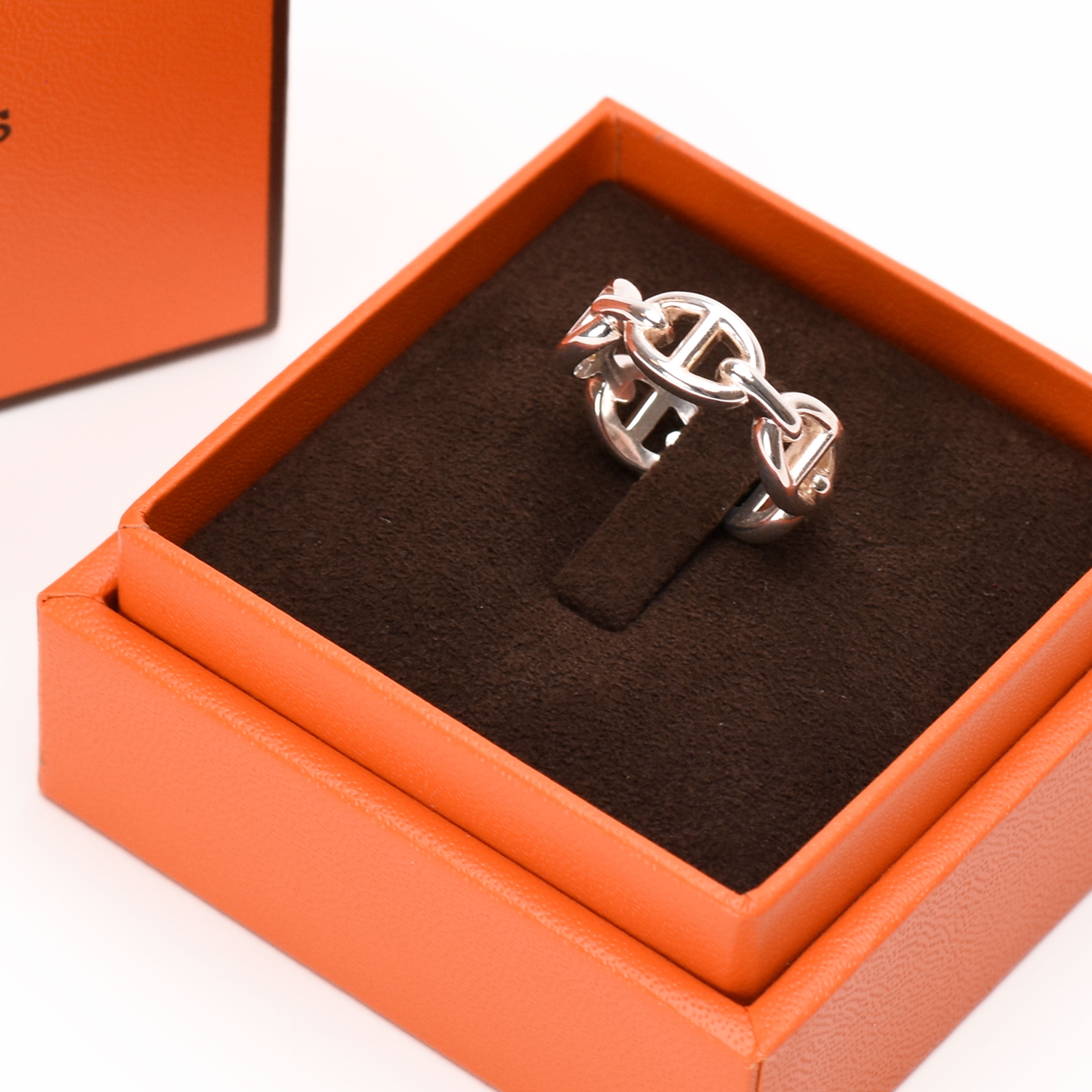 Hermès Chaine D'ancre Enchainee Ring Small
