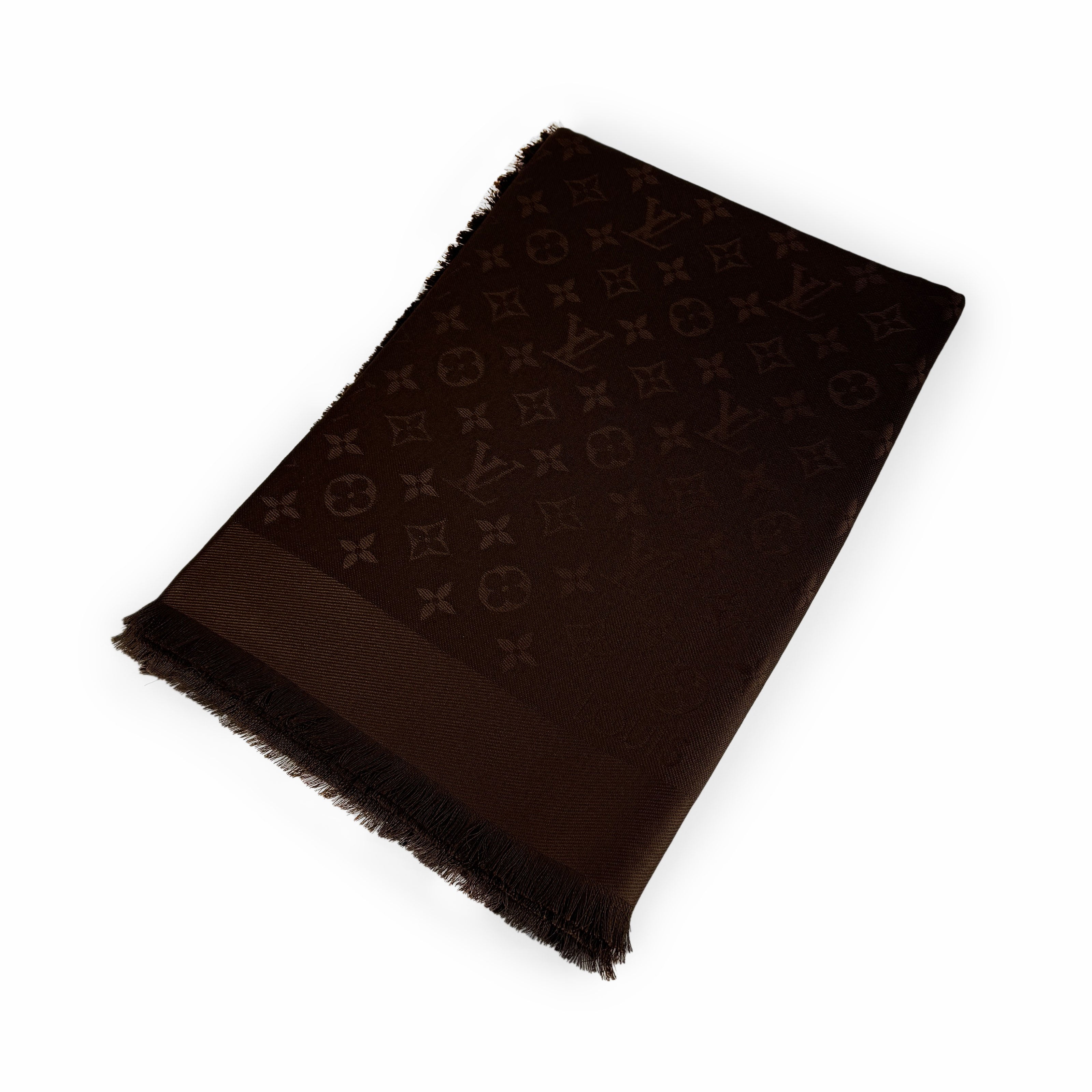 Louis Vuitton Monogram Shawl Brown