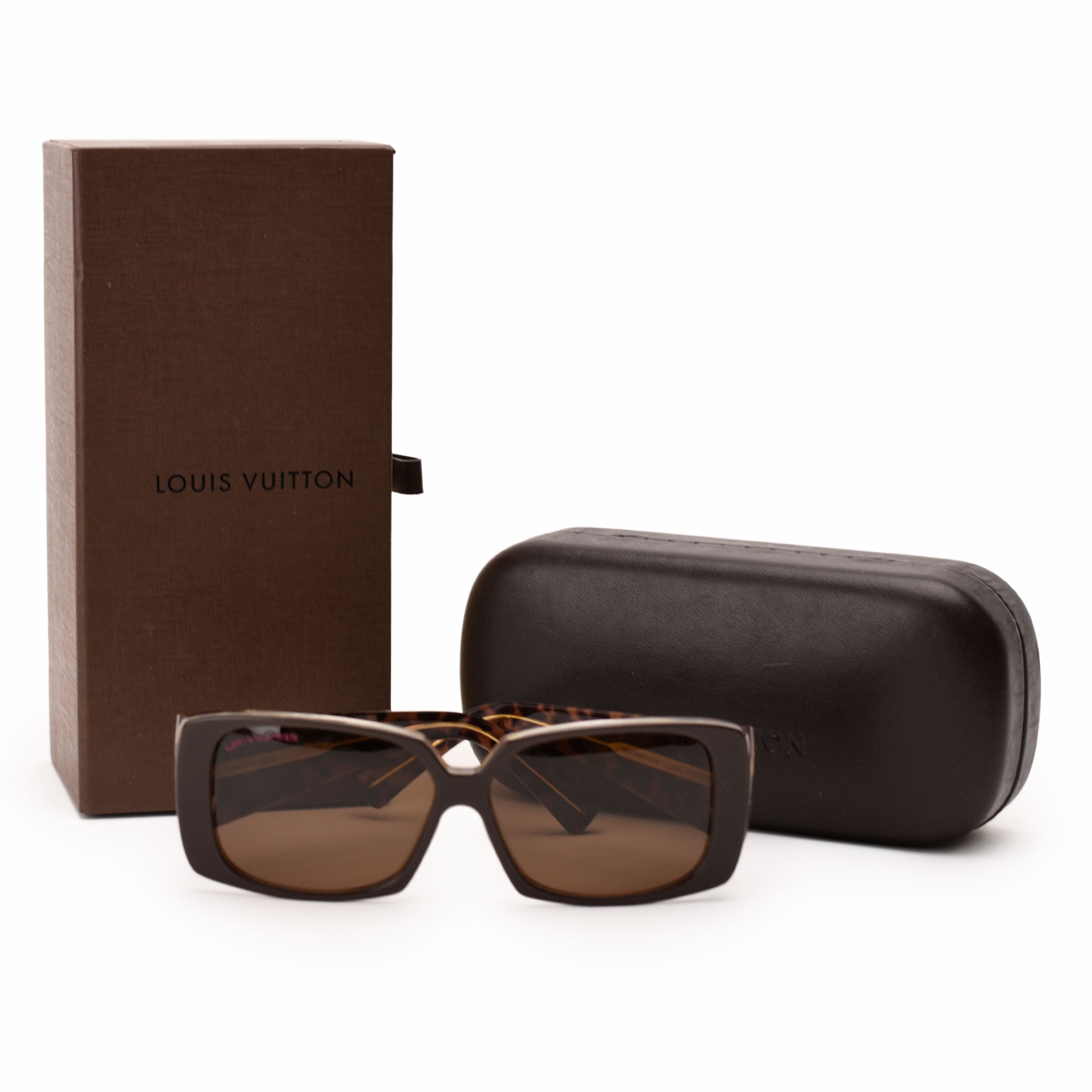 Louis Vuitton Marquise Leopard Sunglasses