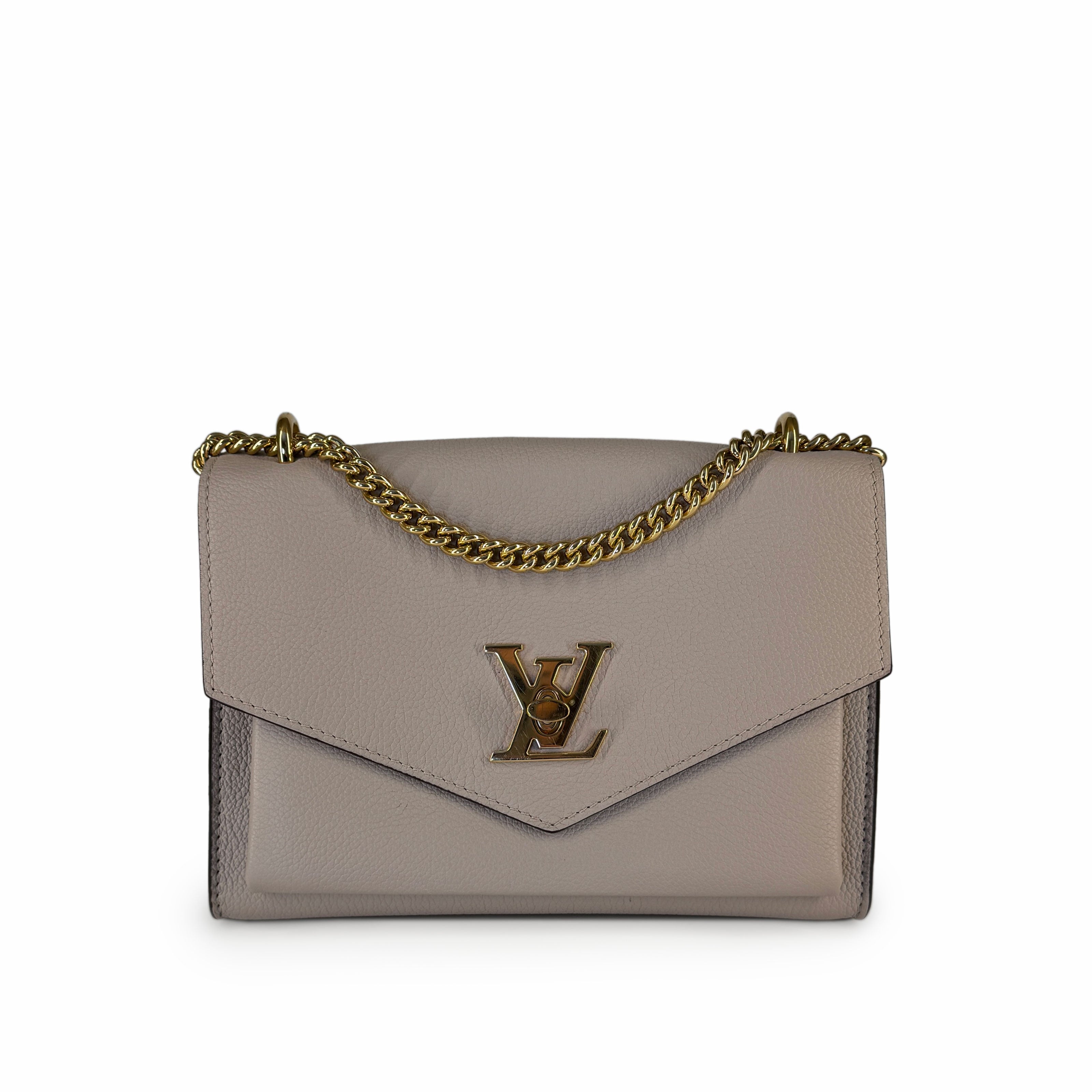 Louis Vuitton Mylockme Chain Bag Greige
